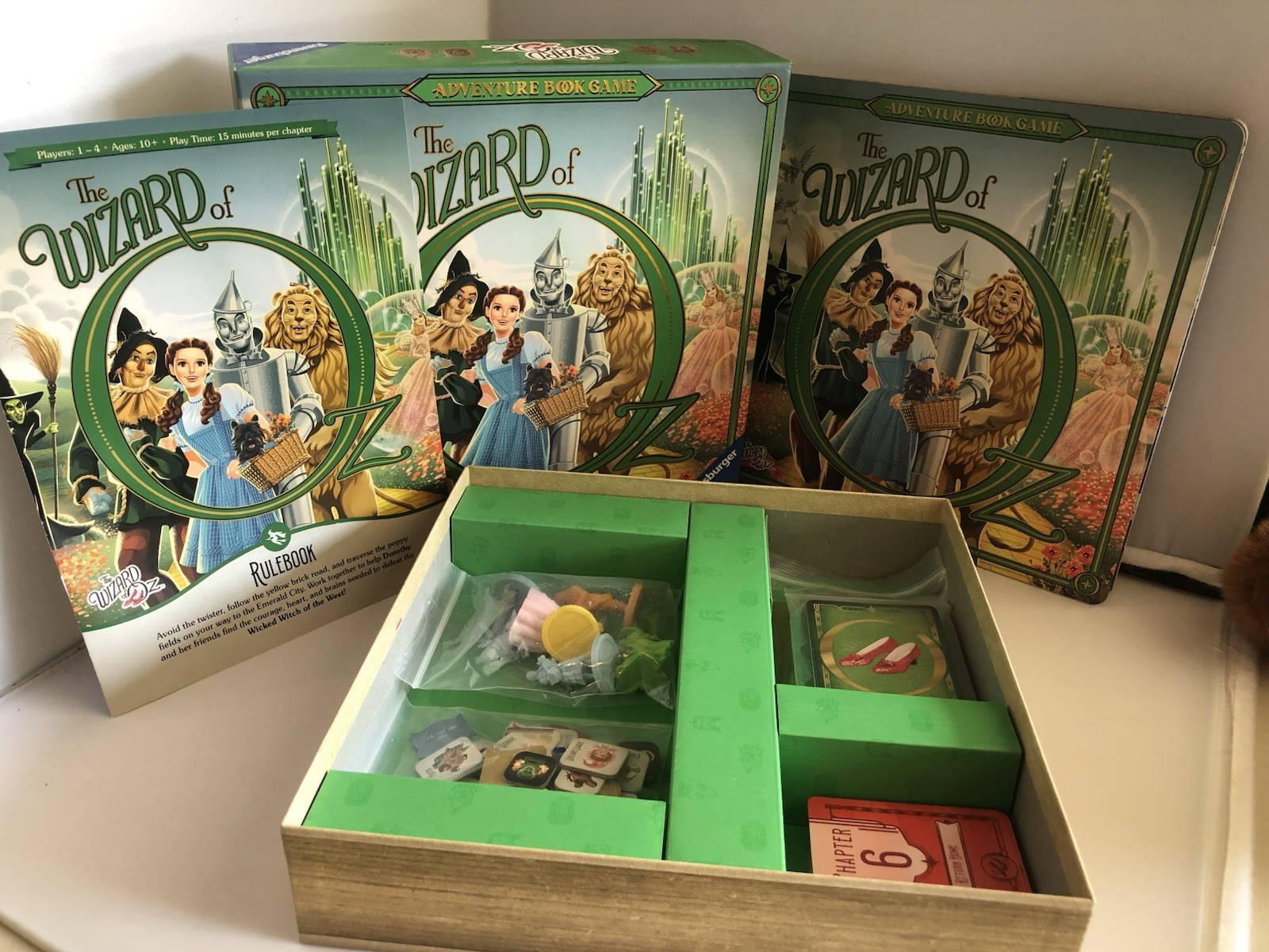 Ravensburger The Wizard of Oz Adventure Board Book Game: 1-4 Players New