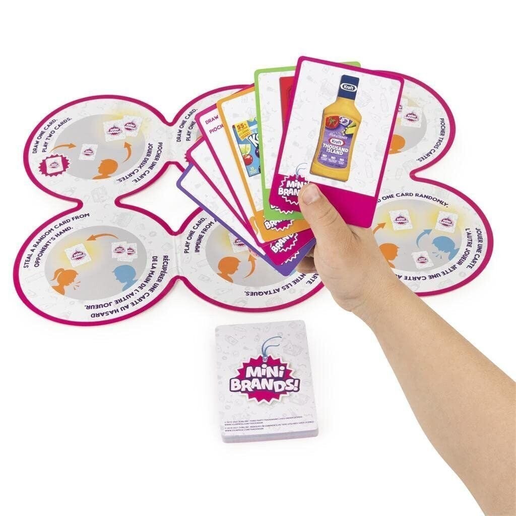 Spin Master 6063724 Surprise Mini Brands Supermarket Race Board Game 5-Piece…
