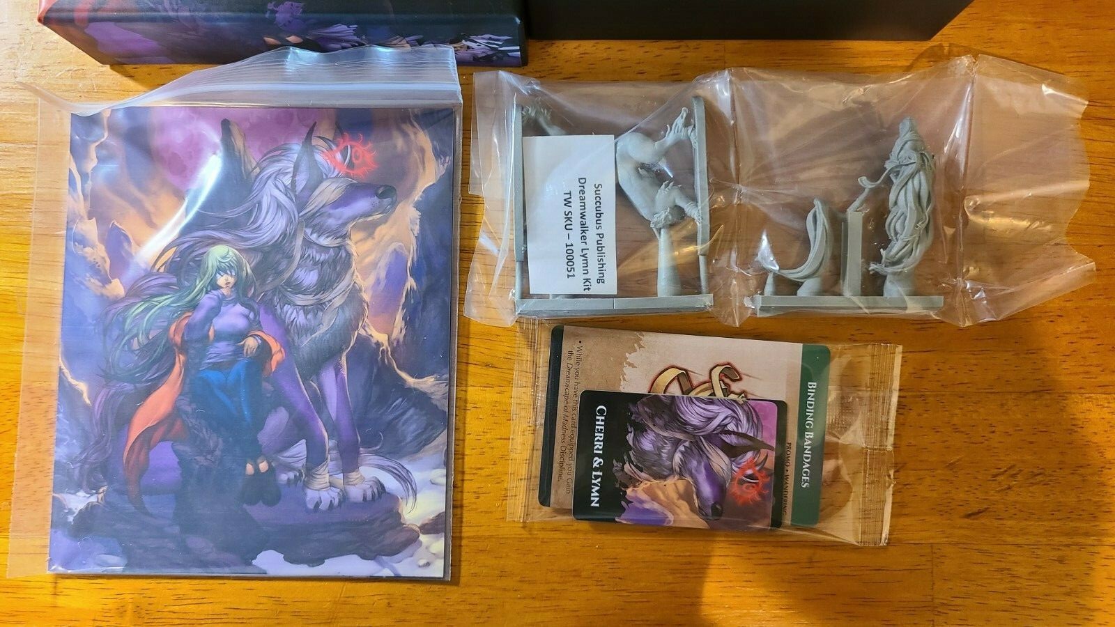 Middara Unintentional Malum Dreamwalker Lymn Resin Kit by Succubus Publishing