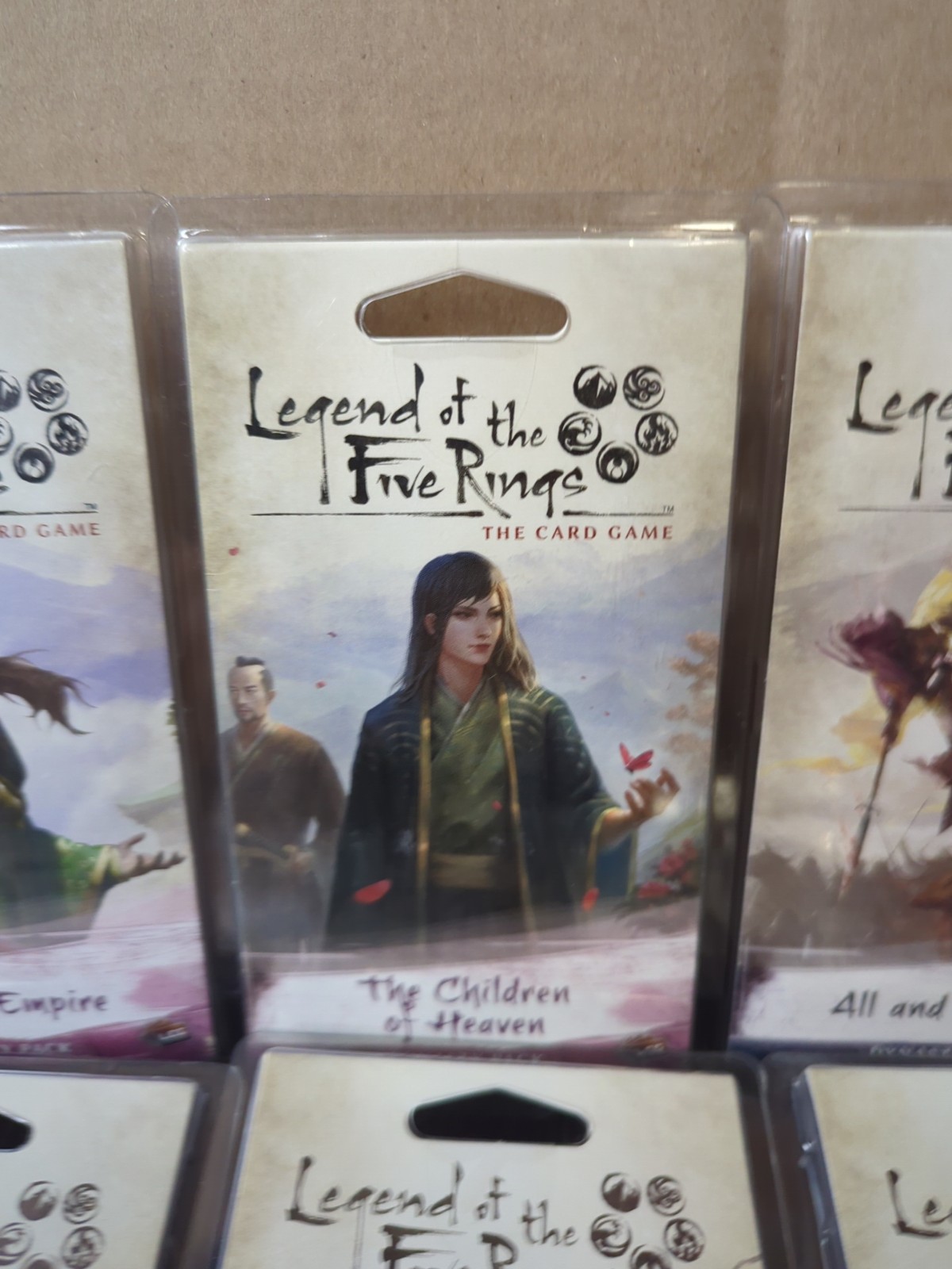 Legend of Five Rings LCG Card Game 12 Decks + 1 Expansion Lot New Sealed B19