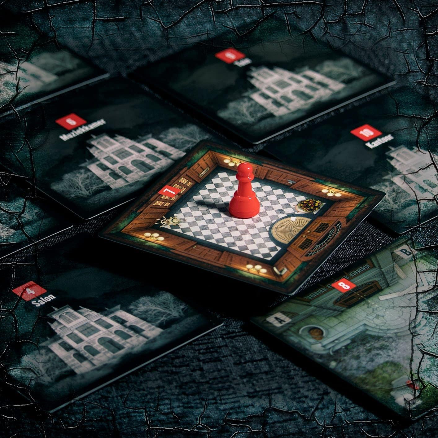 Nightmare Horror Adventures | Murder Mystery Board Game for Adults and Teens