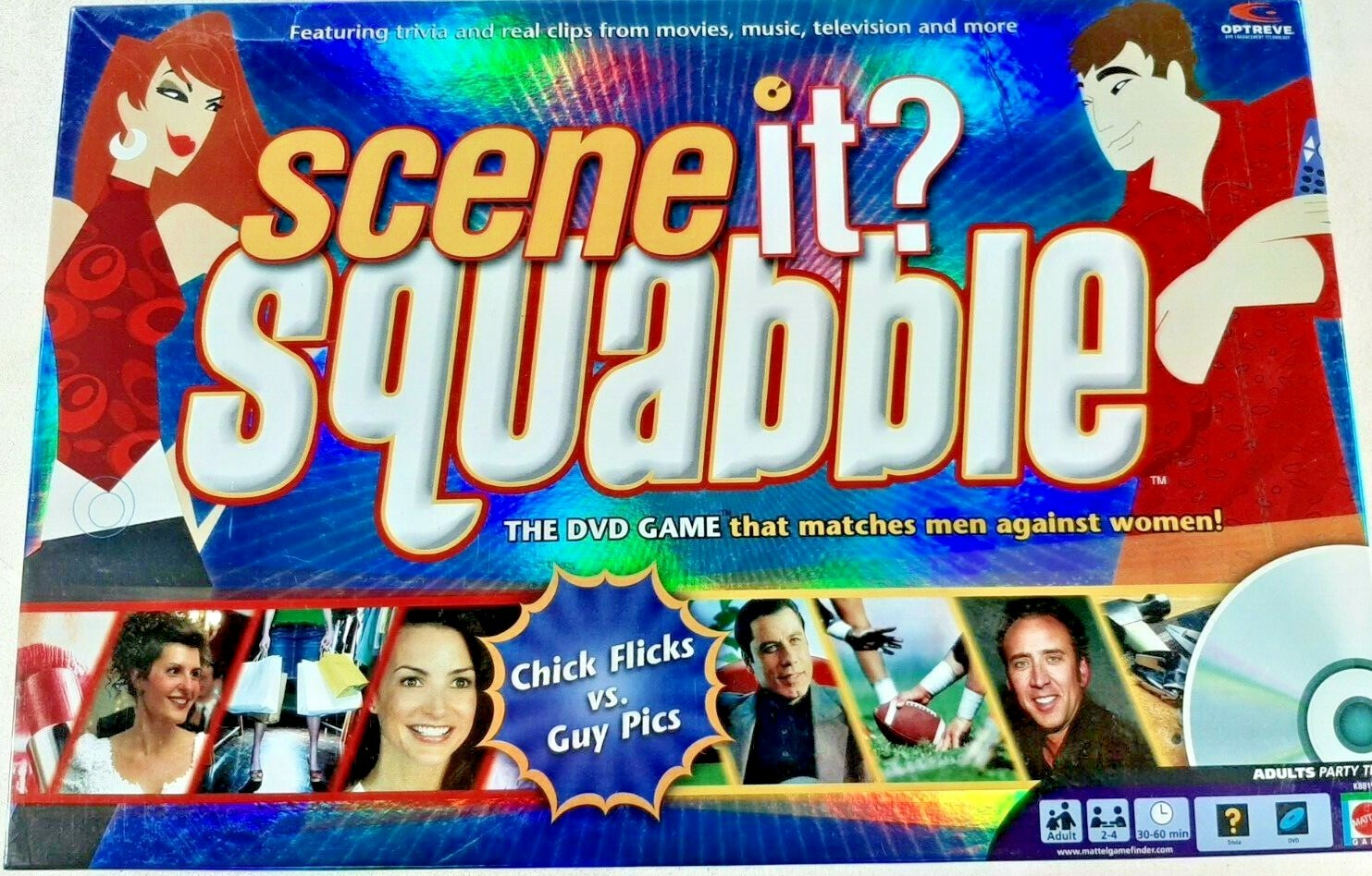 Scene It? Squabble DVD Board Game by Screenlife