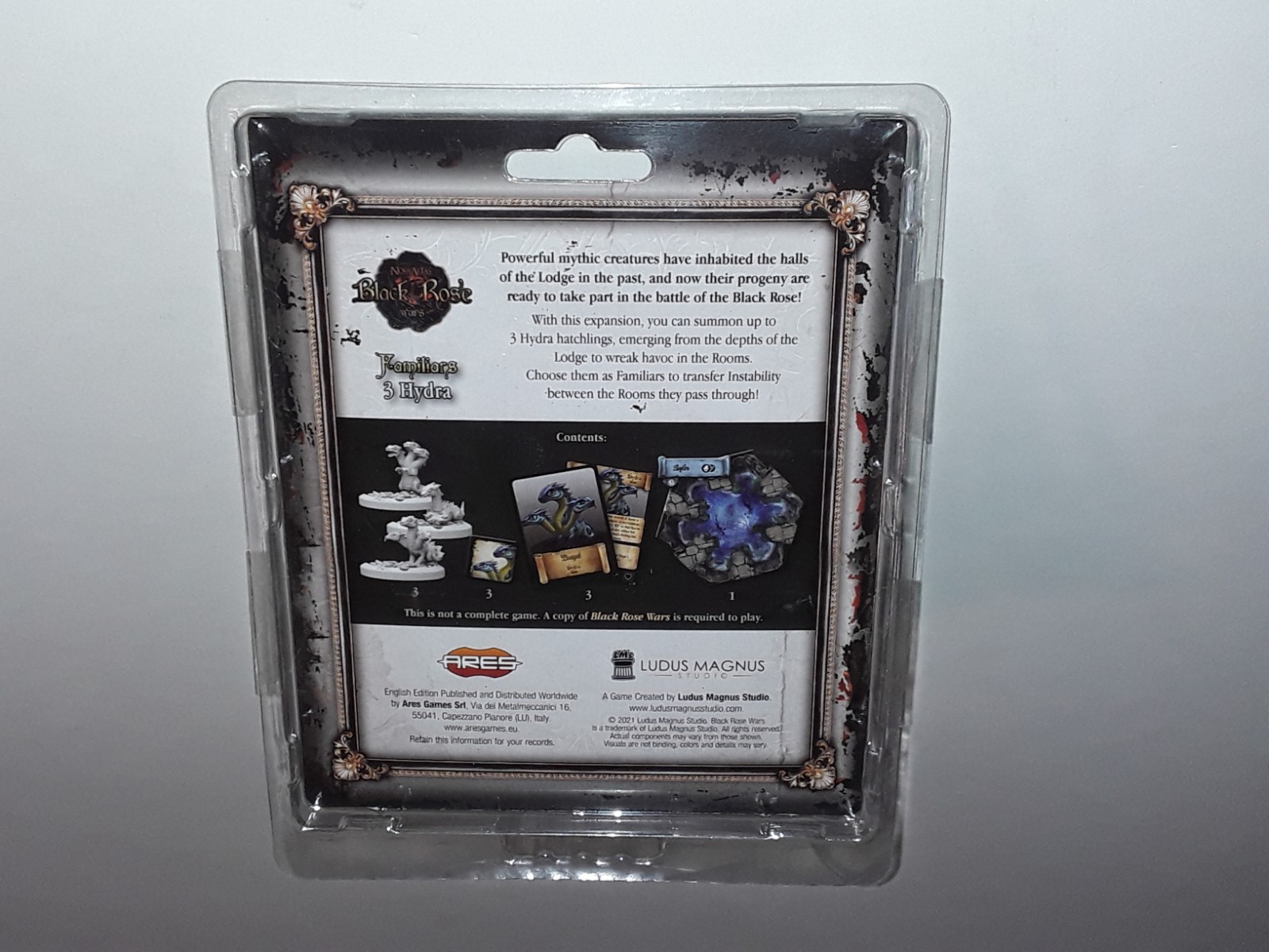Black Rose Wars Familiars Draco/Hydra/Griffin/Cerberus complete set Ludus Magnus
