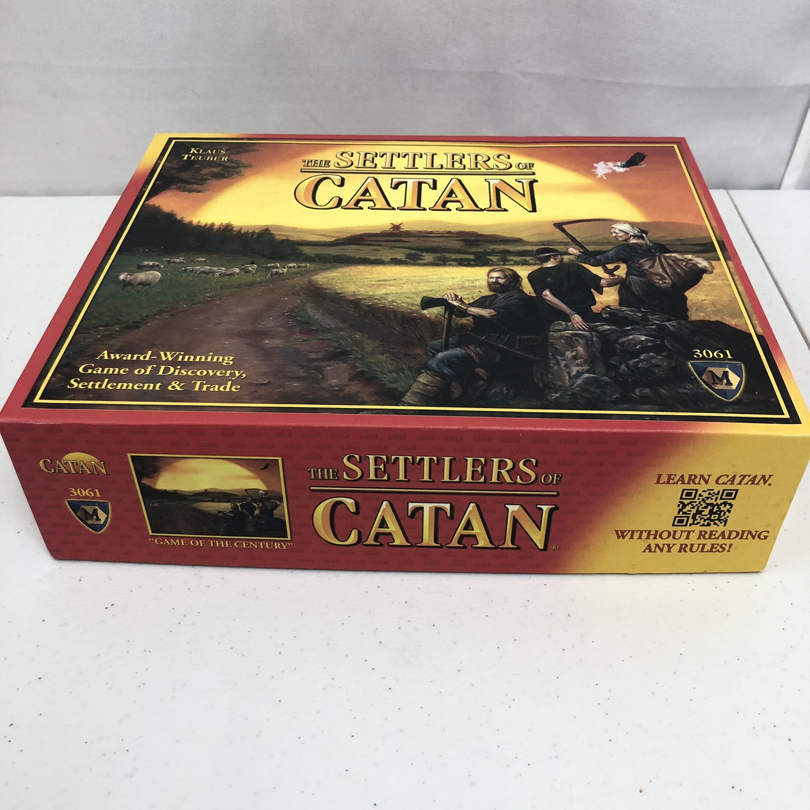 The Settlers of Catan Core Mayfair Games #3061 New Open Box – Missing One Dice