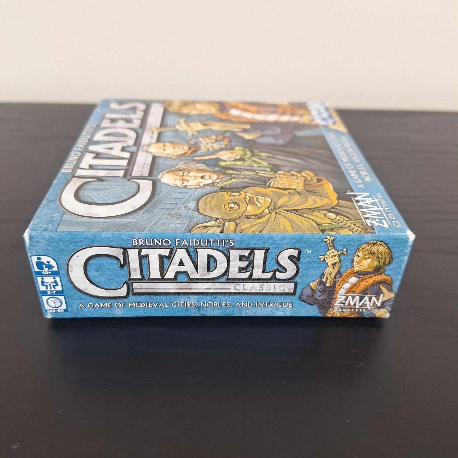 Citadels Classic Card Game Bruno Faidutti 2016 Z-man Games Small Box Medieval