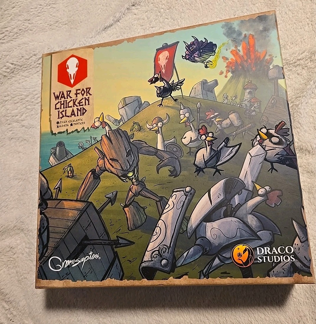 War For Chicken Island 2nd Edition Board Game