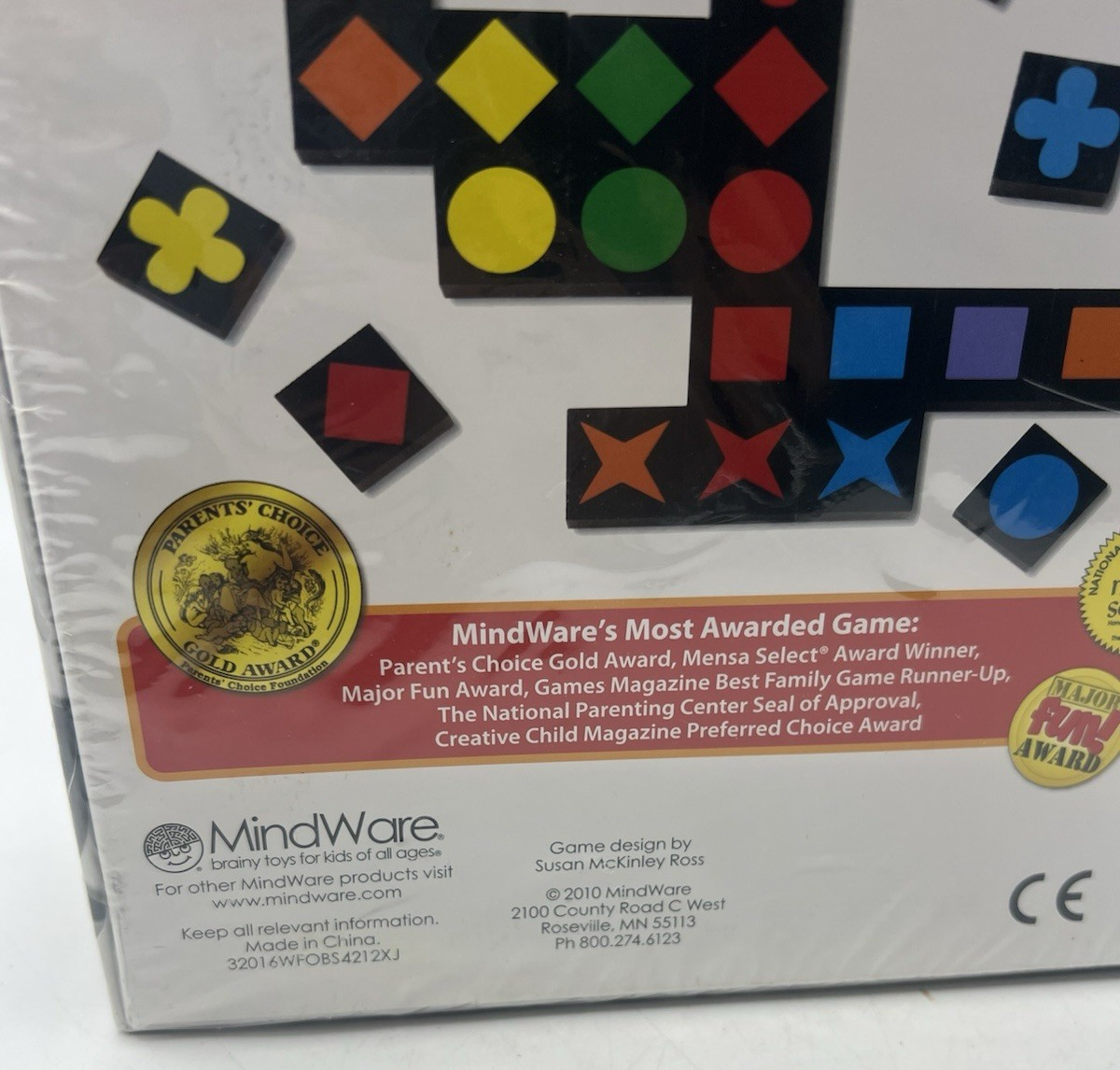Qwirkle Board Game MindWare Sealed Family Strategy Game Ages 6+
