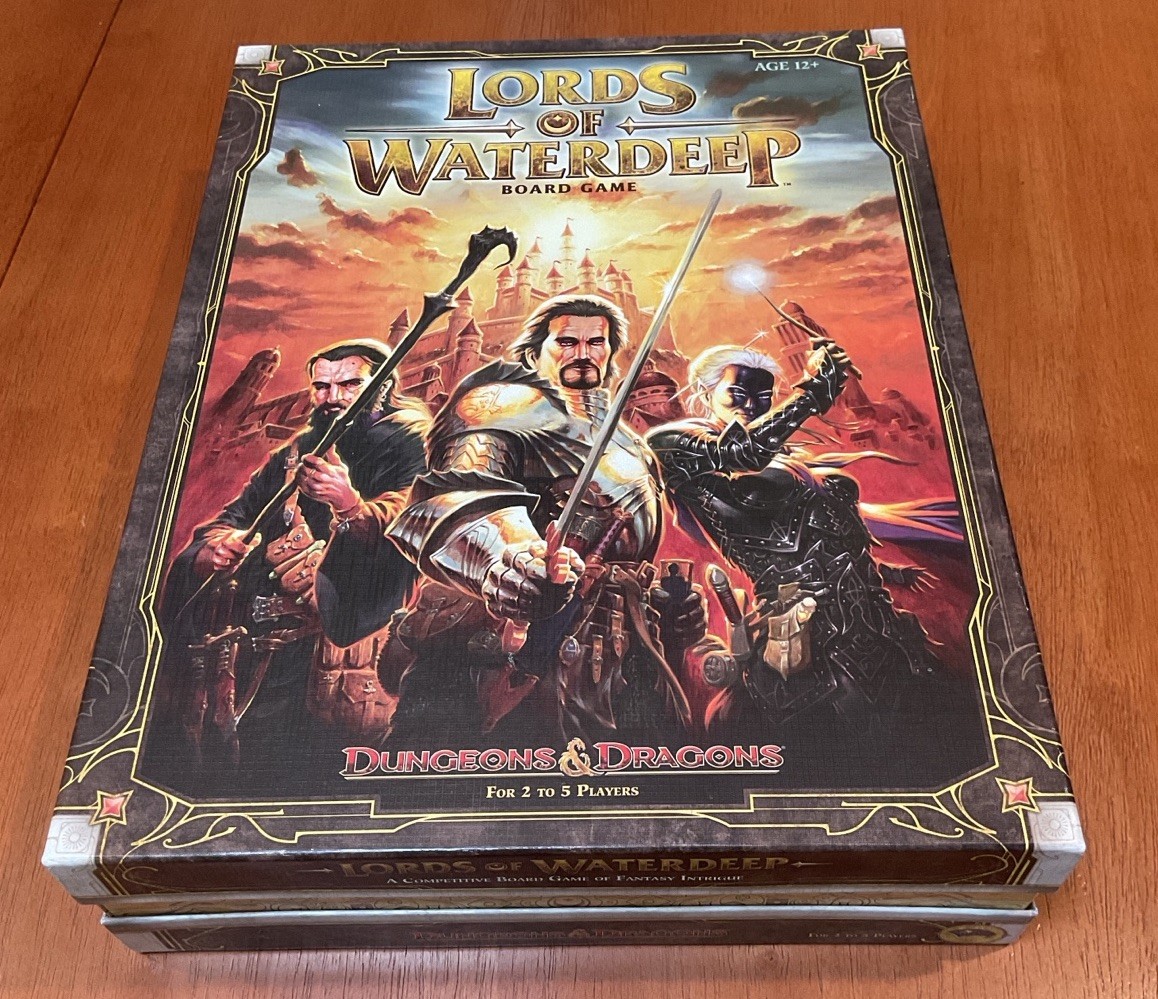 Wizards of the Coast Lords of Waterdeep Dungeons and Dragons Board Game COMPLETE