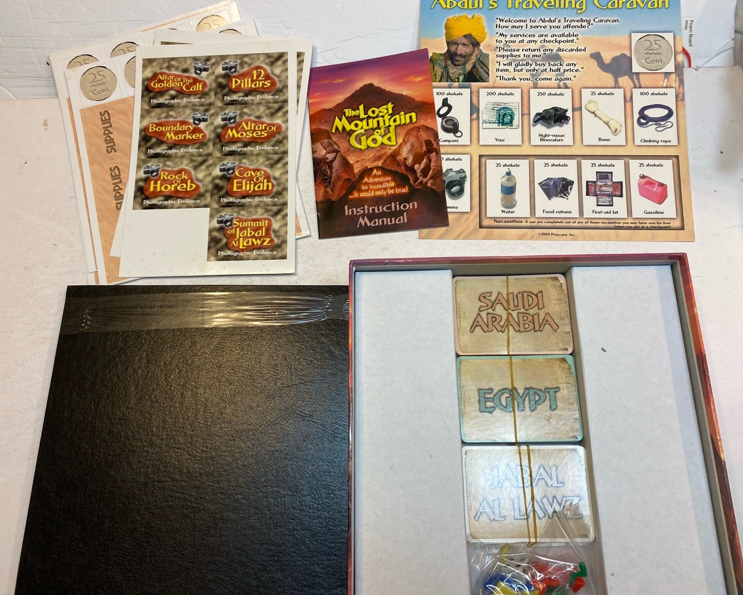 The Lost Mountain of God Bible Exodus Hebrews Bob Cornuke Family Board Game 7+