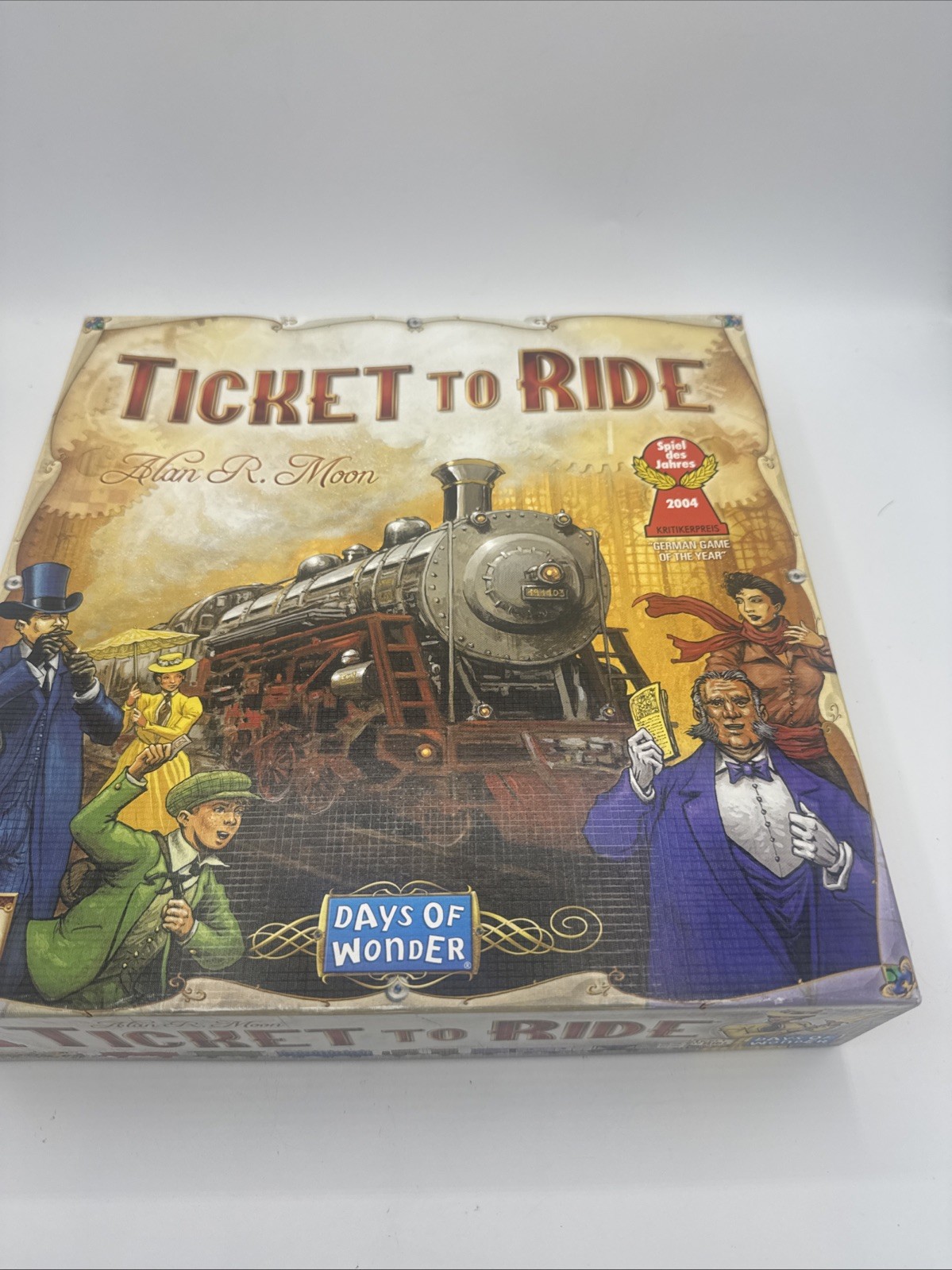 Days of Wonder Ticket To Ride by Alan R Moon Train Adventure Board Game Complete