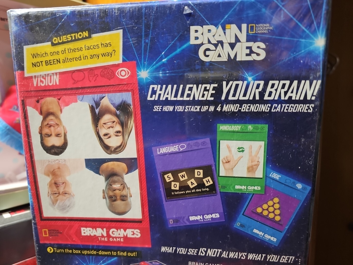 Brain Games-The Game-NEW SEALED Emmy Nominated National Geographic Channel