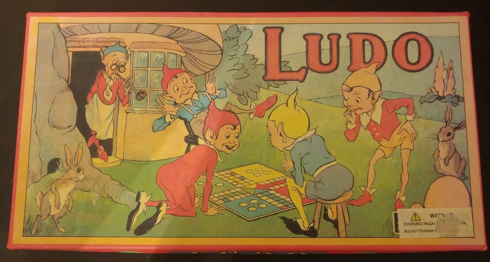 LUDO Retro Range Toys And Games Board Game Complete 2010