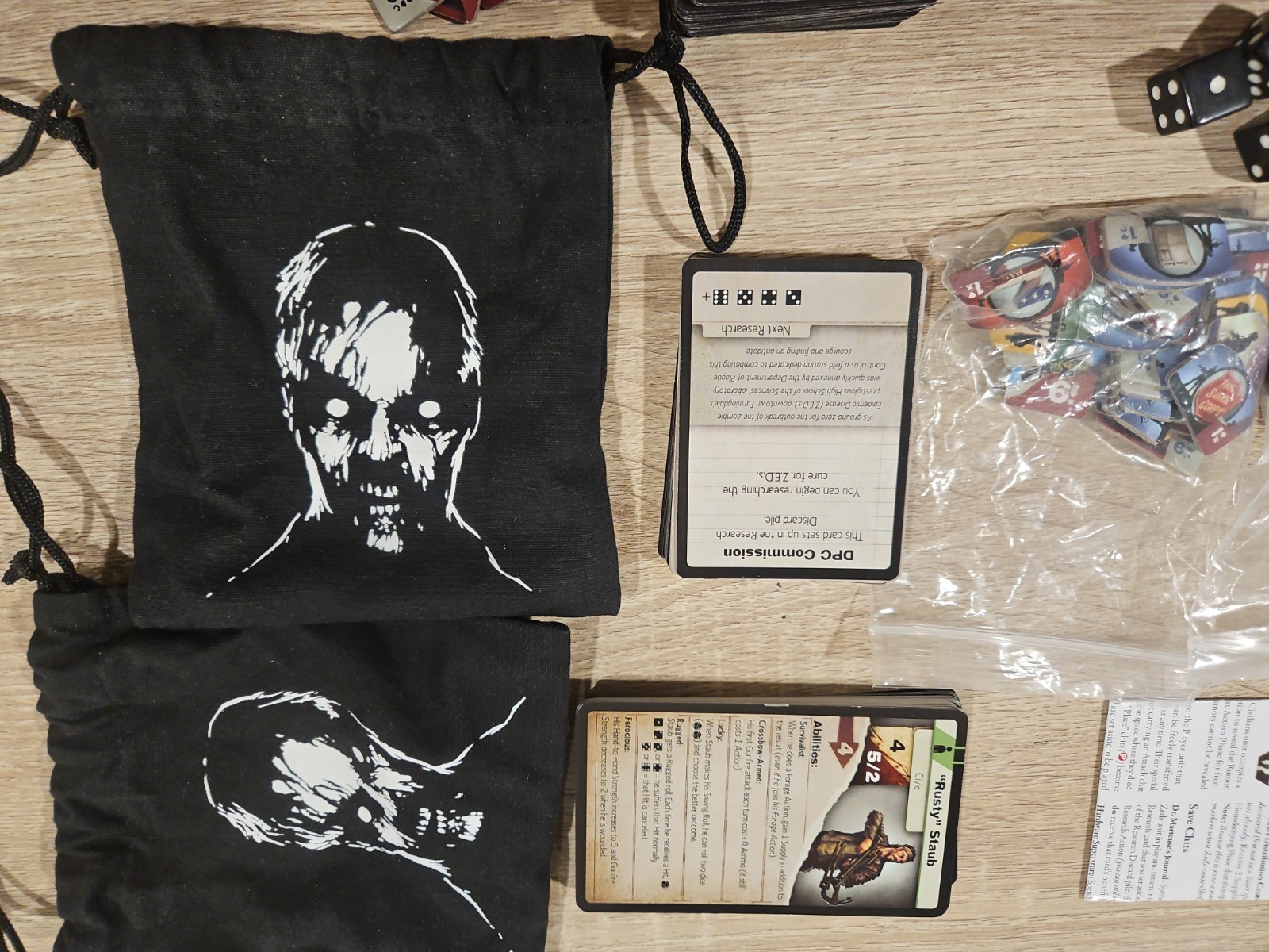 Dawn of the Zeds Board Game 3rd Edition 100% Complete Zombie