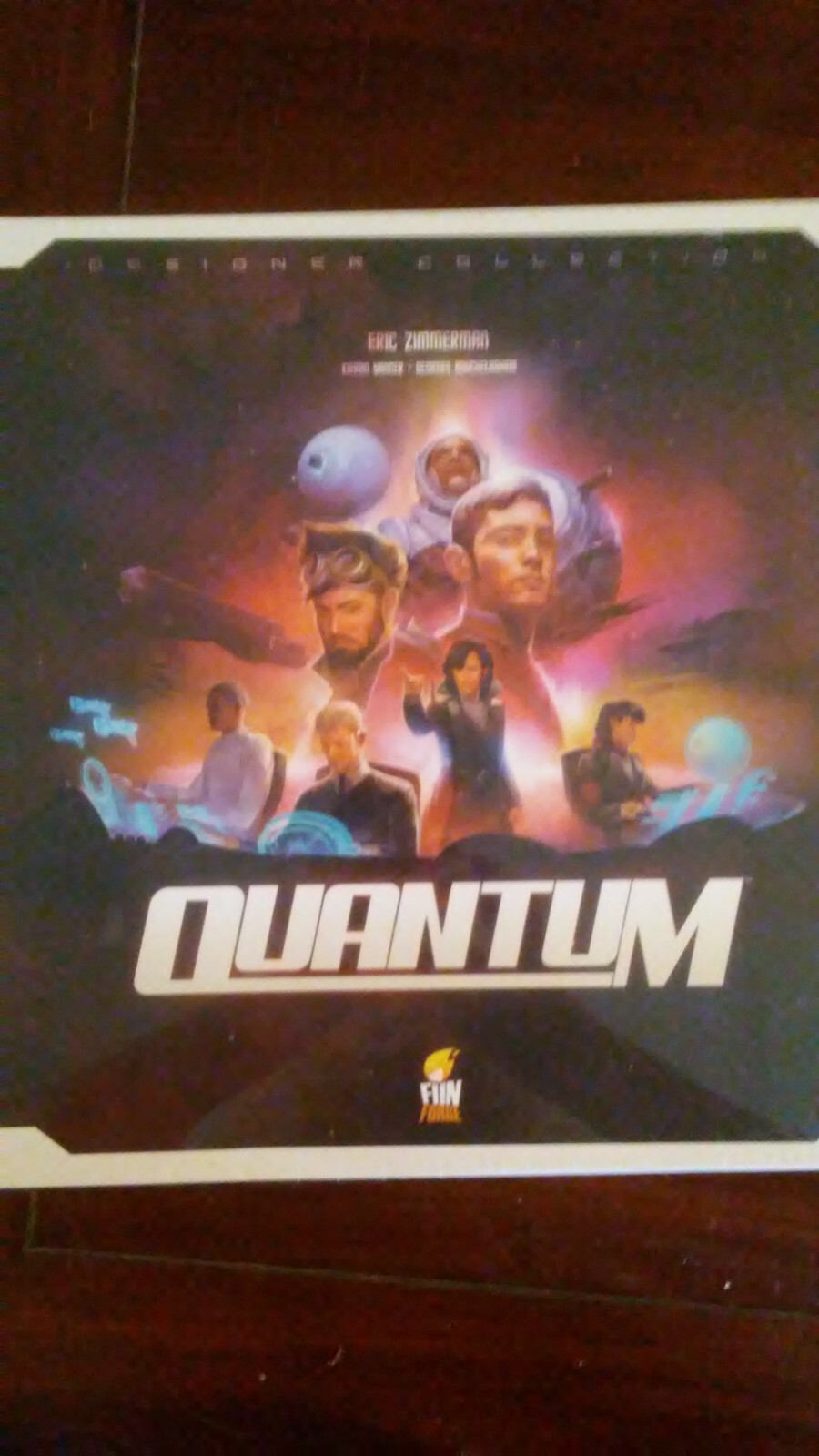 QUANTUM Designer Collection Board Game Fun Forge 100% Complete New