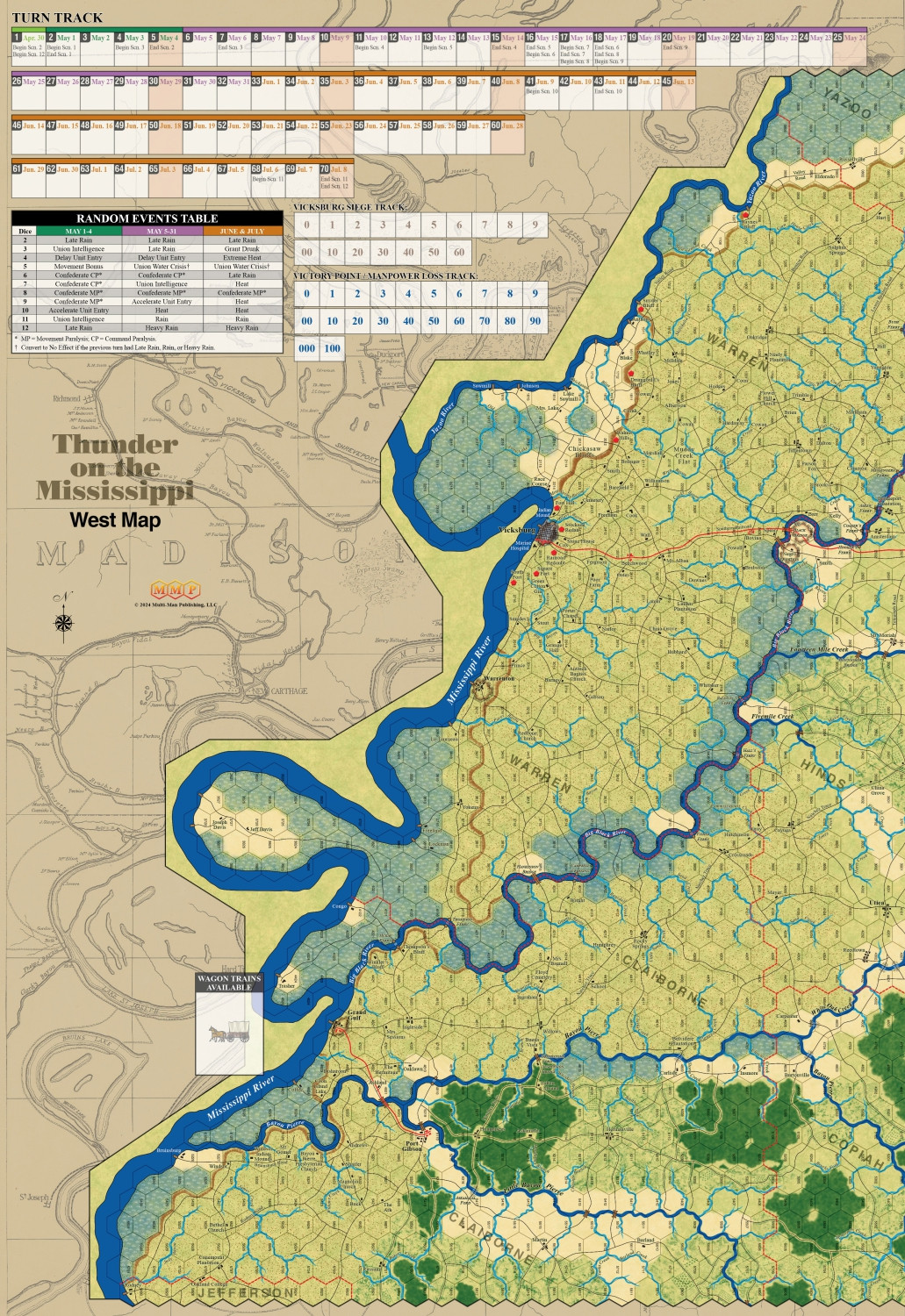 Multi-Man Publishing Thunder on the Mississippi