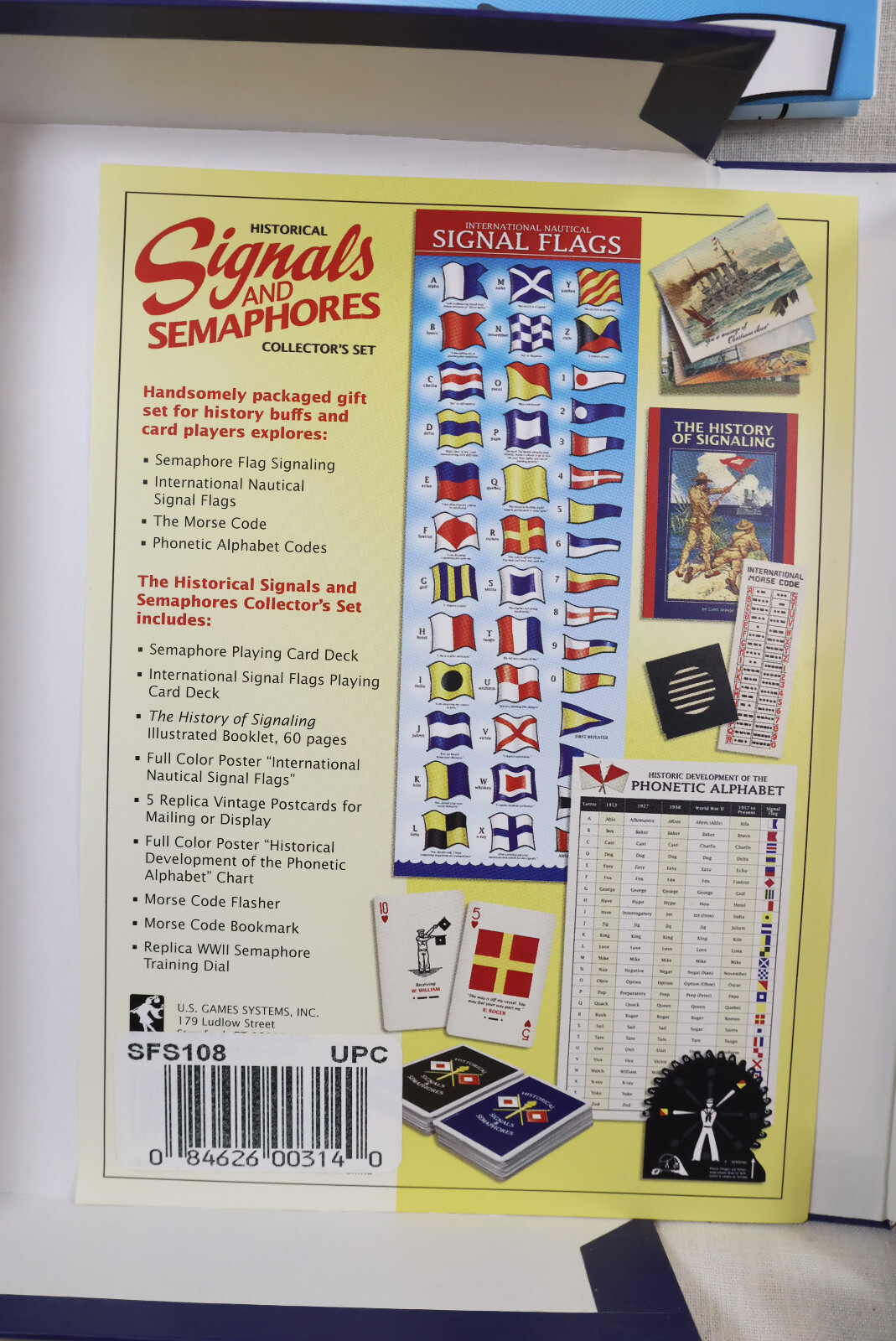 Historical Signals and Semaphores collectors set U.S. Games System new in box