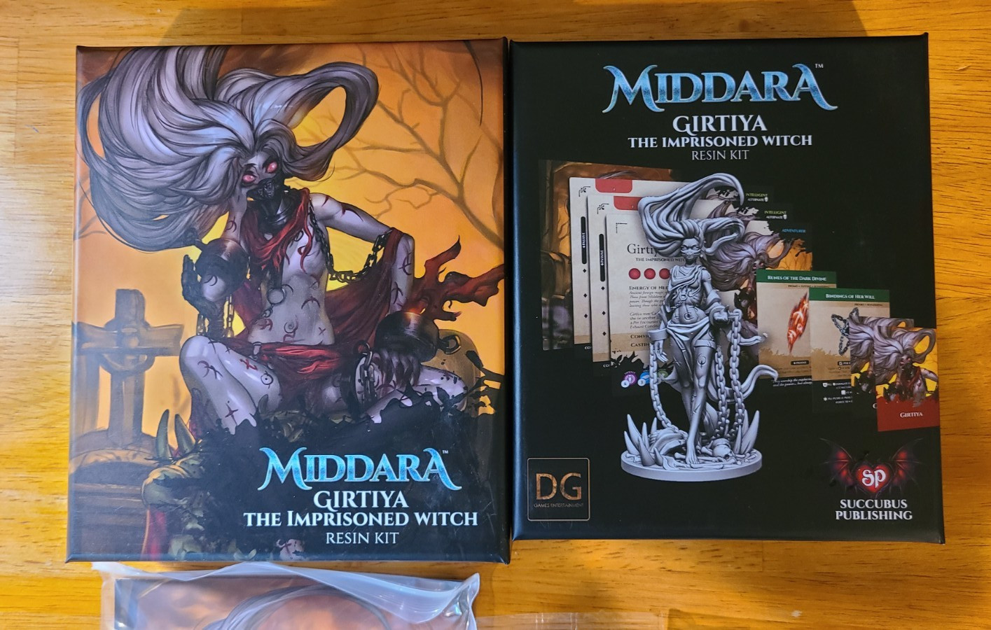 Middara Unintentional Malum Girtiya The Imprisoned Witch Resin Kit by Succubus