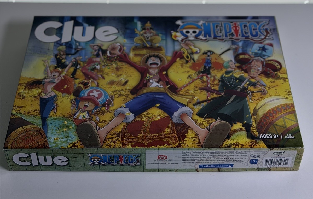 One Piece Clue + One Piece Labyrinth Board Game Bundle Complete Anime Edition