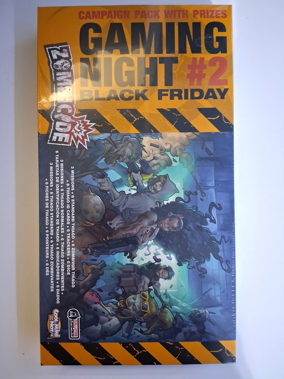 Zombicide Gaming Night #2 Black Friday Campaign Pack NEW SEALED CMON