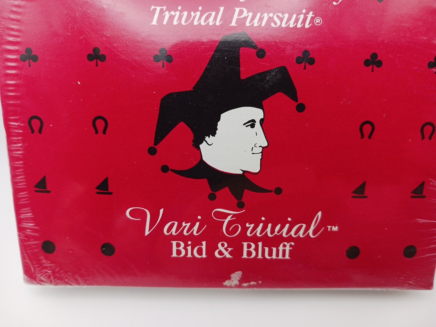 Vari-Trivial Bid & Bluff Sealed Card Game Vintage Trivia Bluffing Party Game New