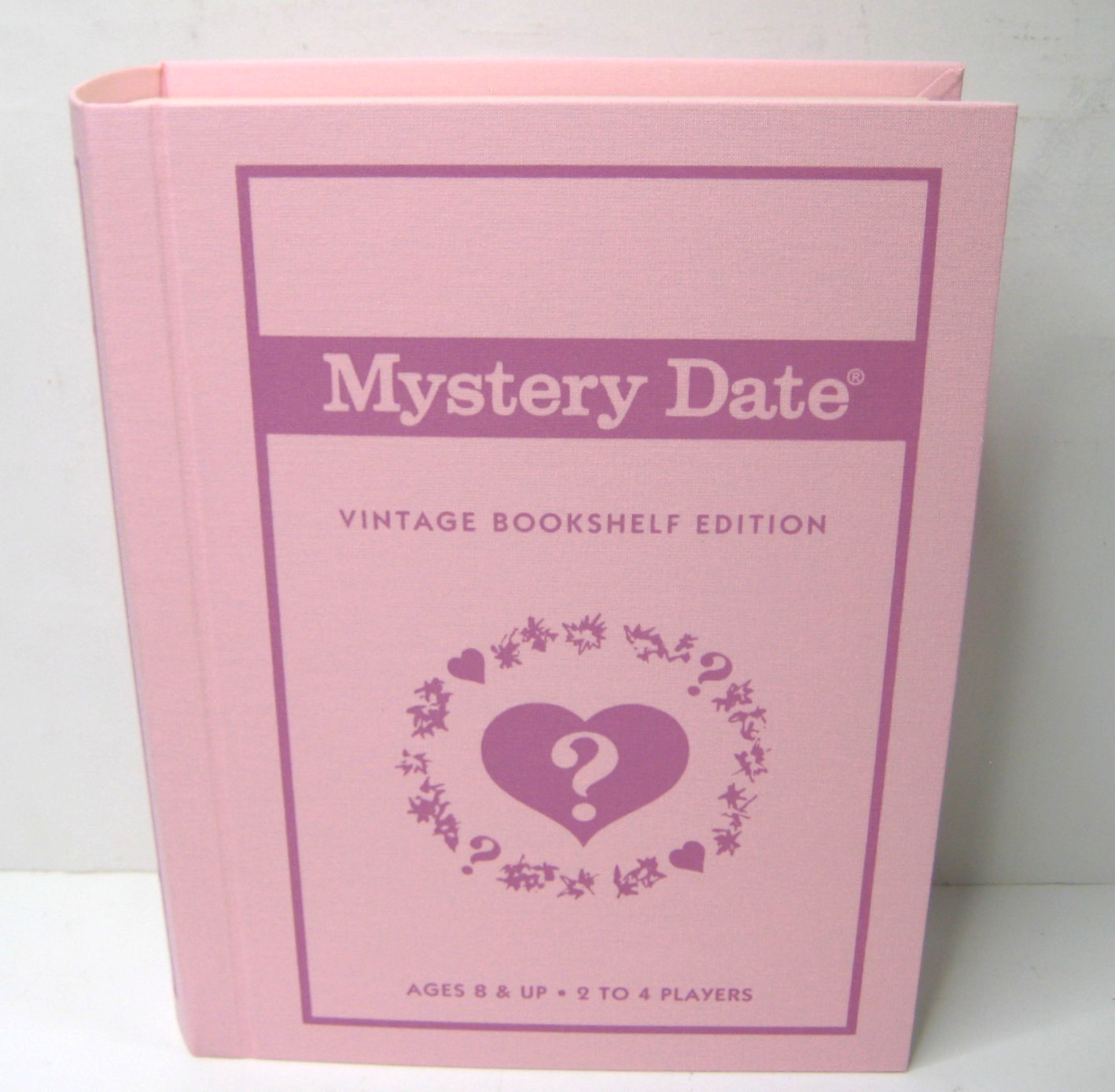 Mystery Date Vintage Bookshelf Edition Board Game Never Played with Sealed Cards