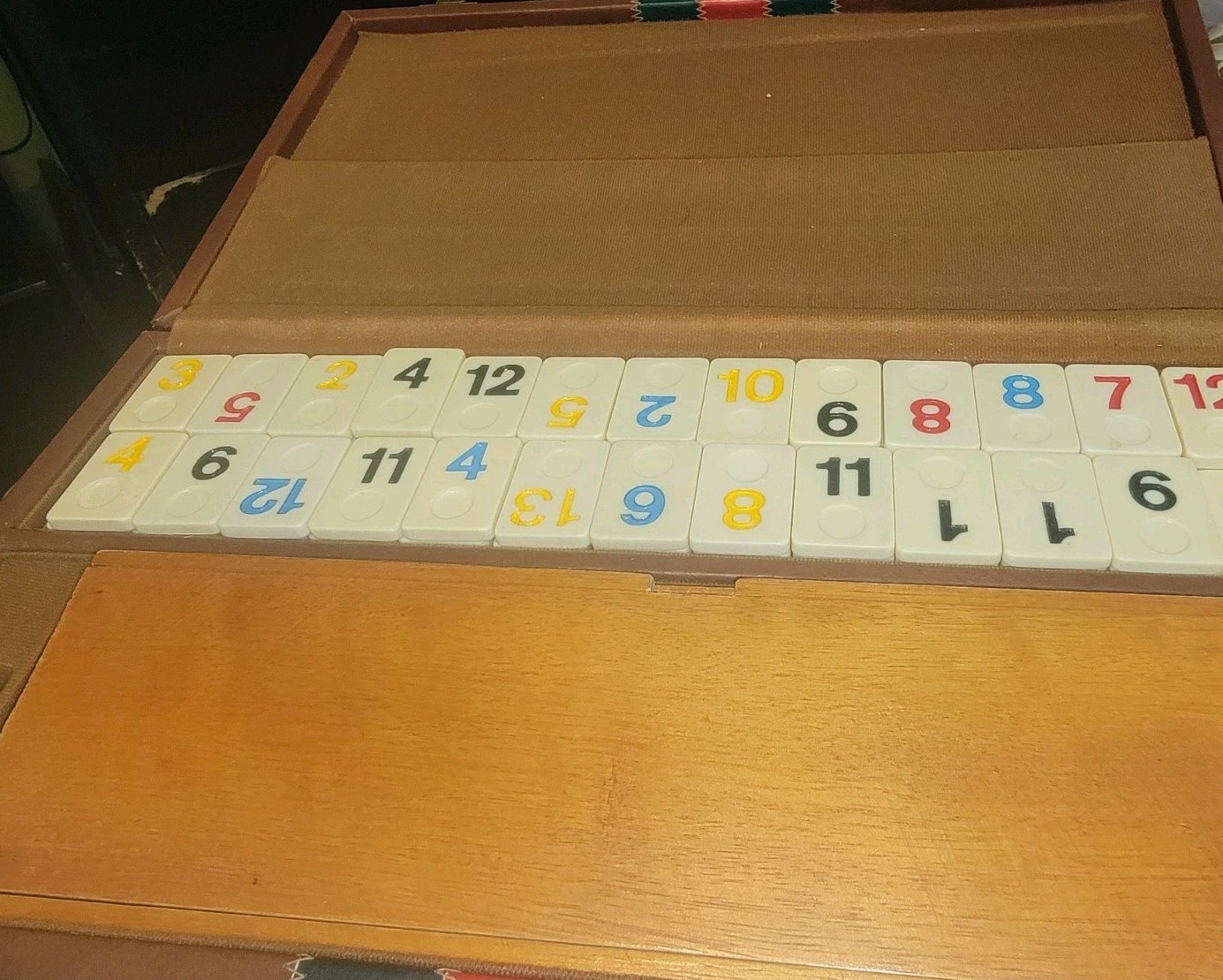 Vintage Rumi Blok Game Rummikub Nice Condition