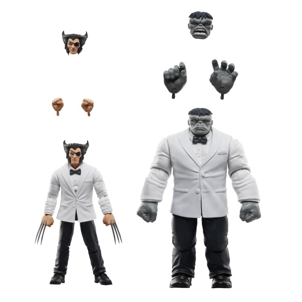 Action Figure 2 Pack Marvel Legends Patch & Joe Fixit Wolverine 6 Inch F9042