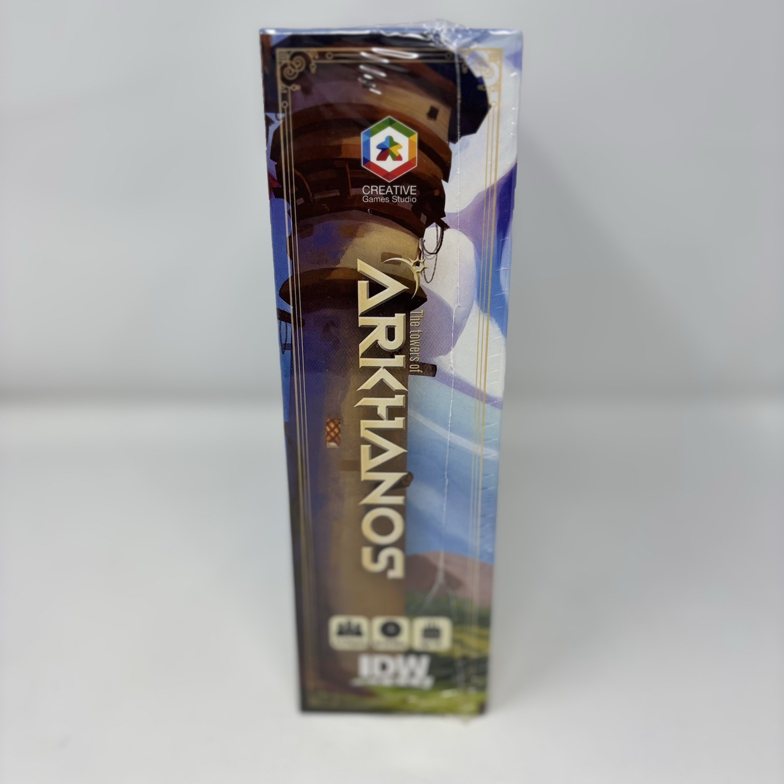 The towers of ARKHANOS Board Game IDW New Sealed Strategy Dice Drafting