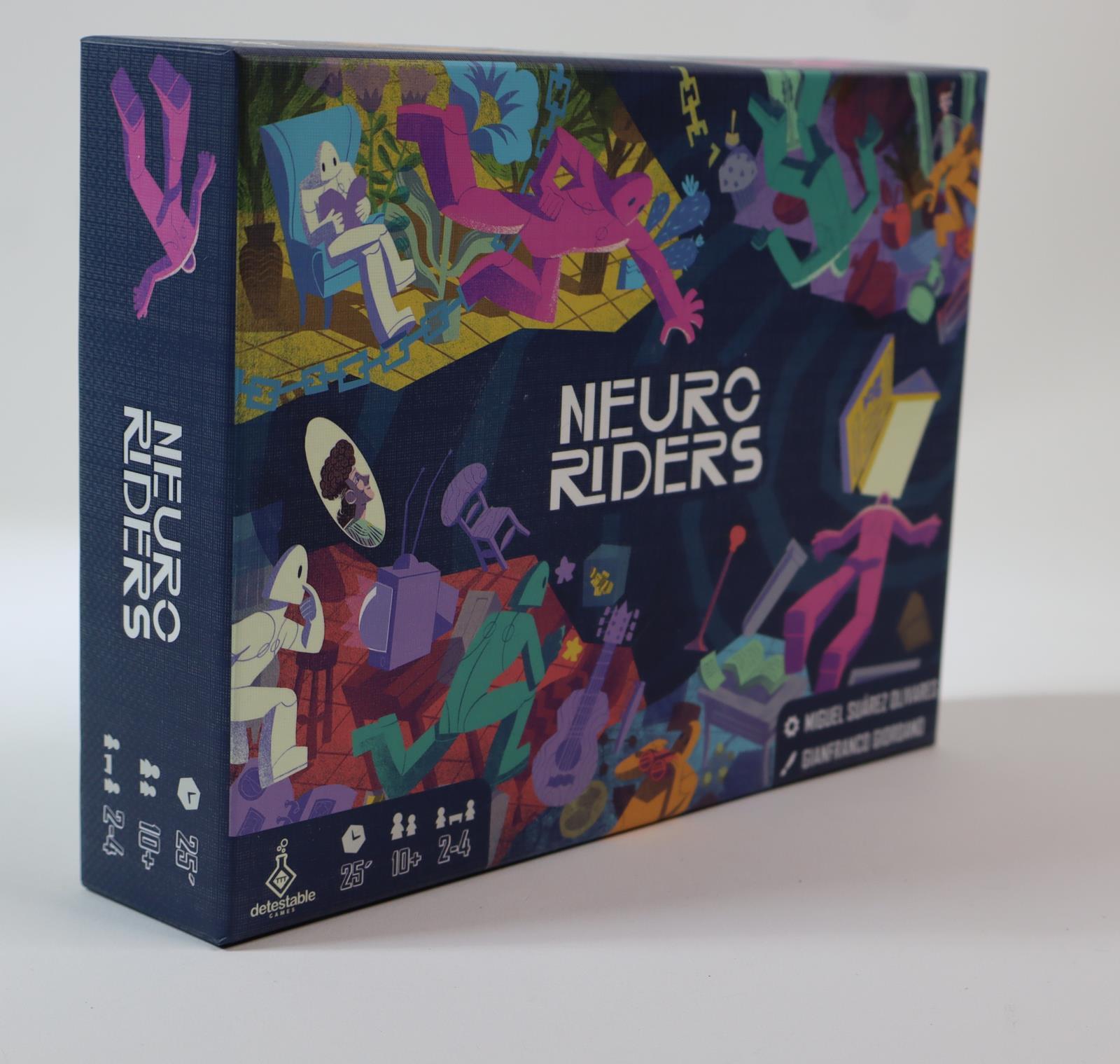 Neuroriders Boardgame KS Ed – English version by Draco Games SEALED