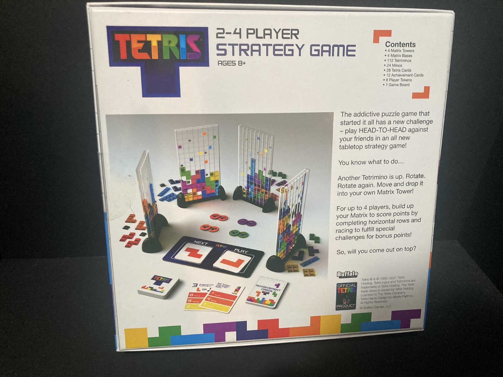 – Tetris – Strategic Puzzle Game – Great for Family or Adult Game Night – Age…