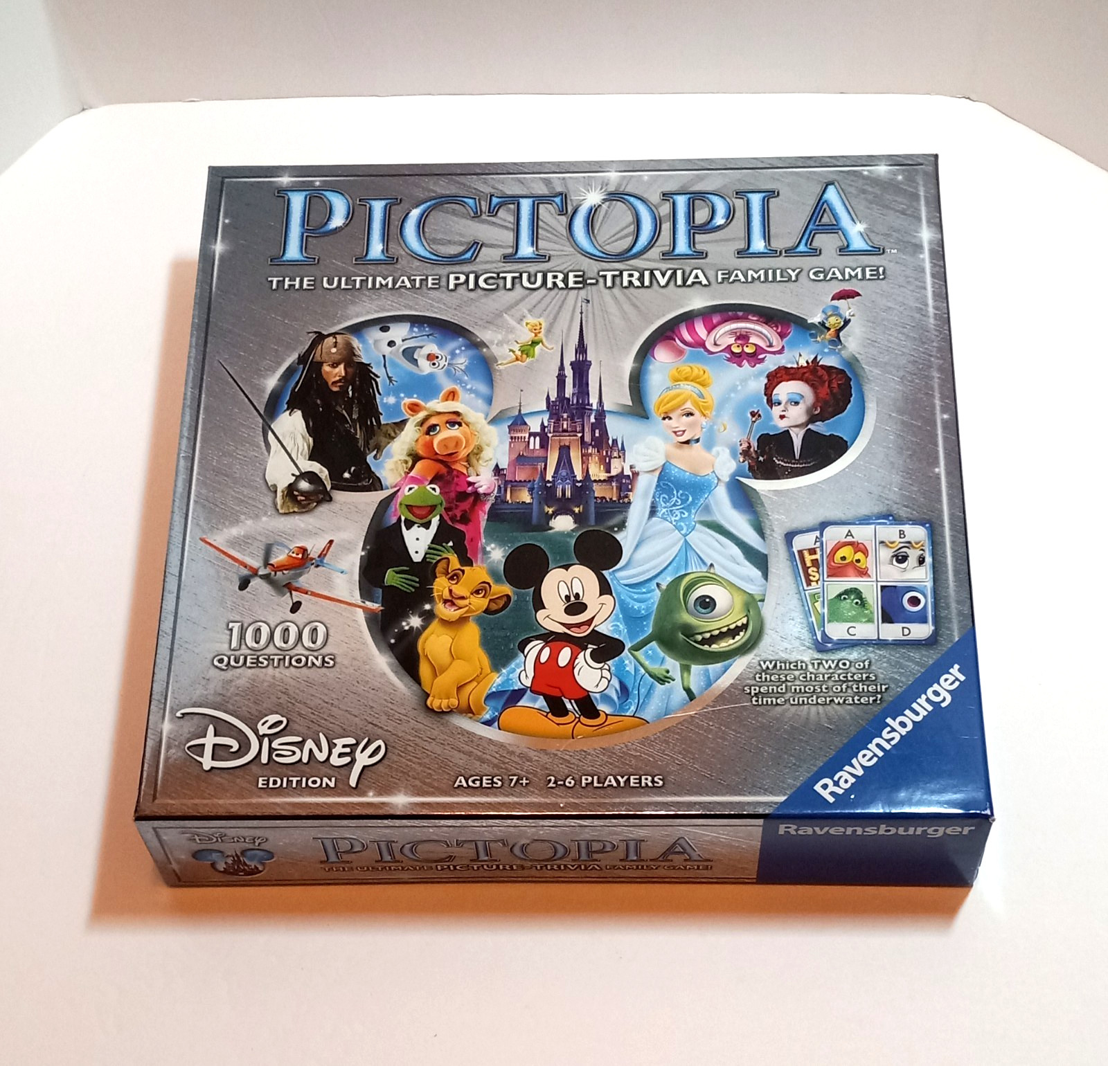 Pictopia Disney Edition Ultimate Picture Trivia Family Game Ravensburger NEW