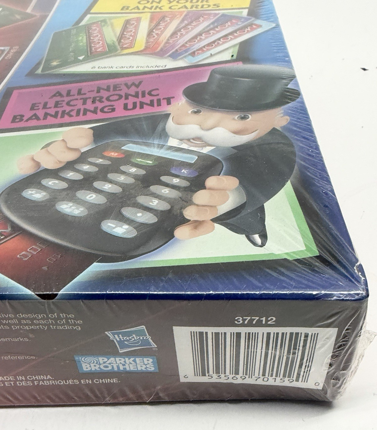 Factory Sealed Hasbro Parker Brothers Monopoly Electronic Banking Board Game