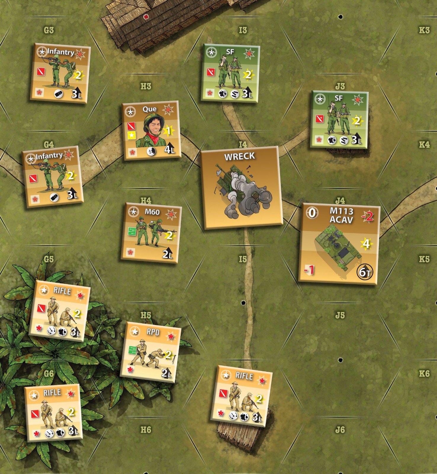 Flying Pig Games ’65: Drawn Swords Expansion NISW Fast Shipping