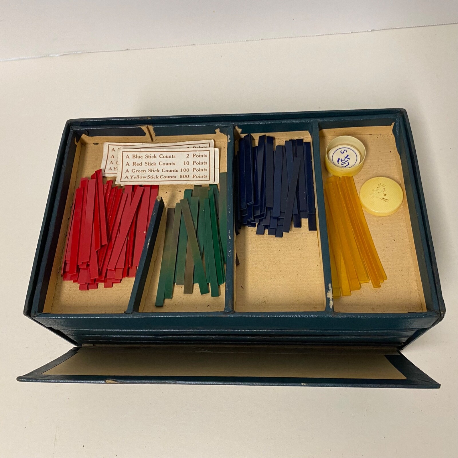 Vintage 1920s Mahjong Ancient Game Of Mandarines China Complete W Box & Book