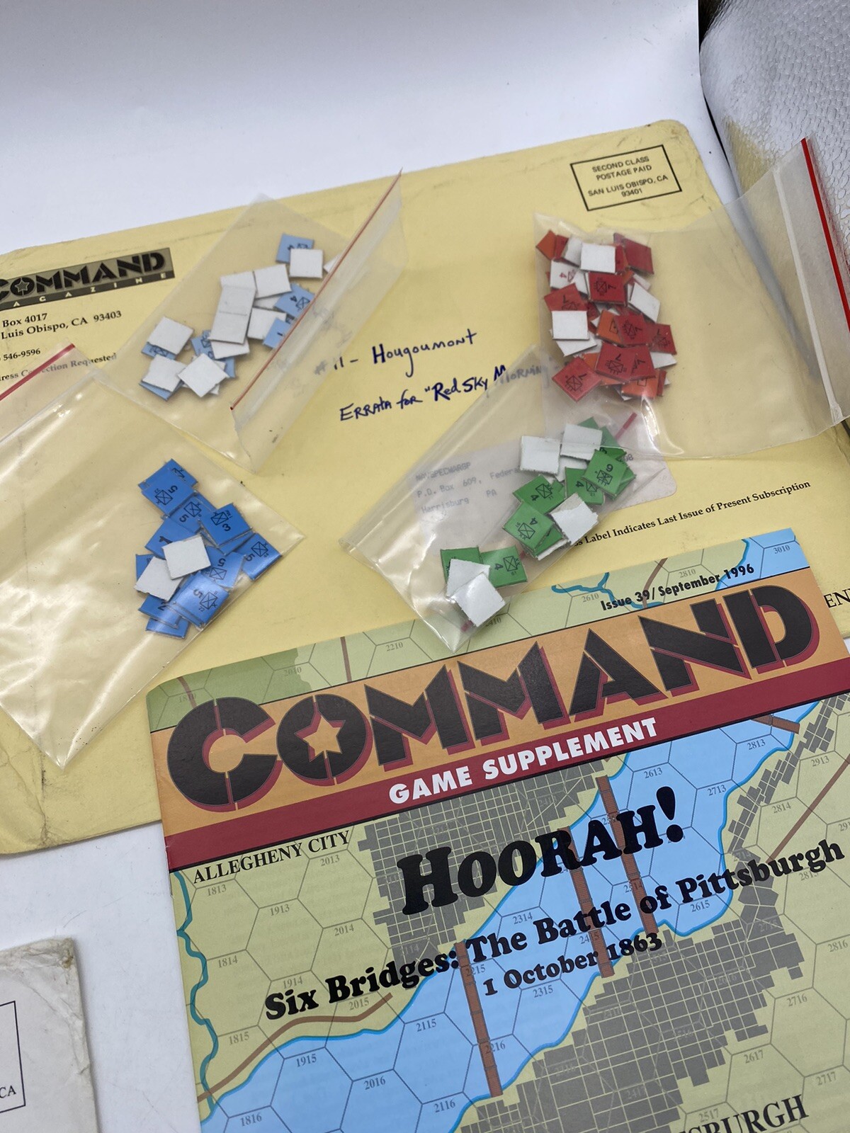 XTR Command Magazine Misc Lot W/ The Fire Next Time & Hoorah