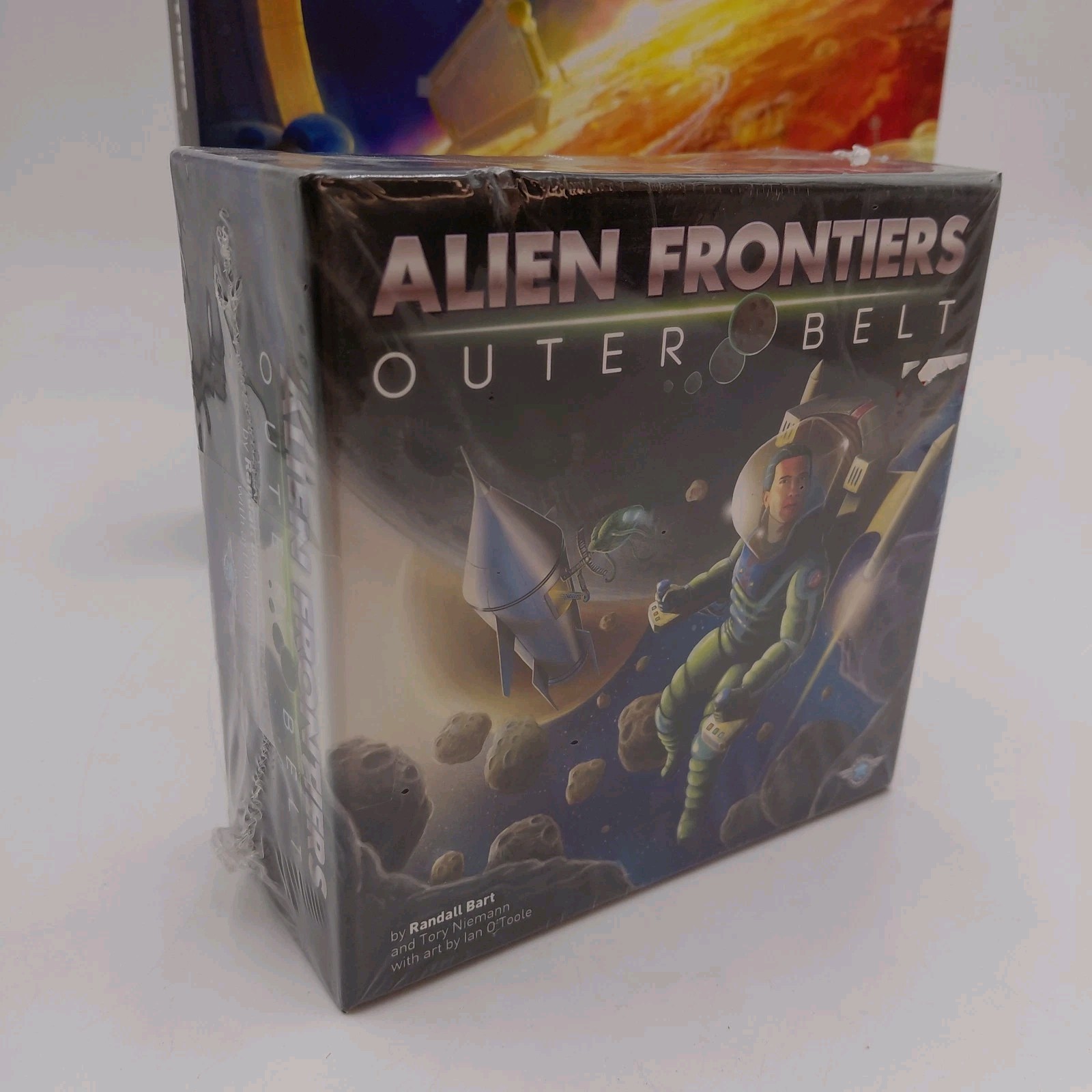 Alien Frontiers Outer Belt Expansion Box Sealed & Open Board Game Space Family
