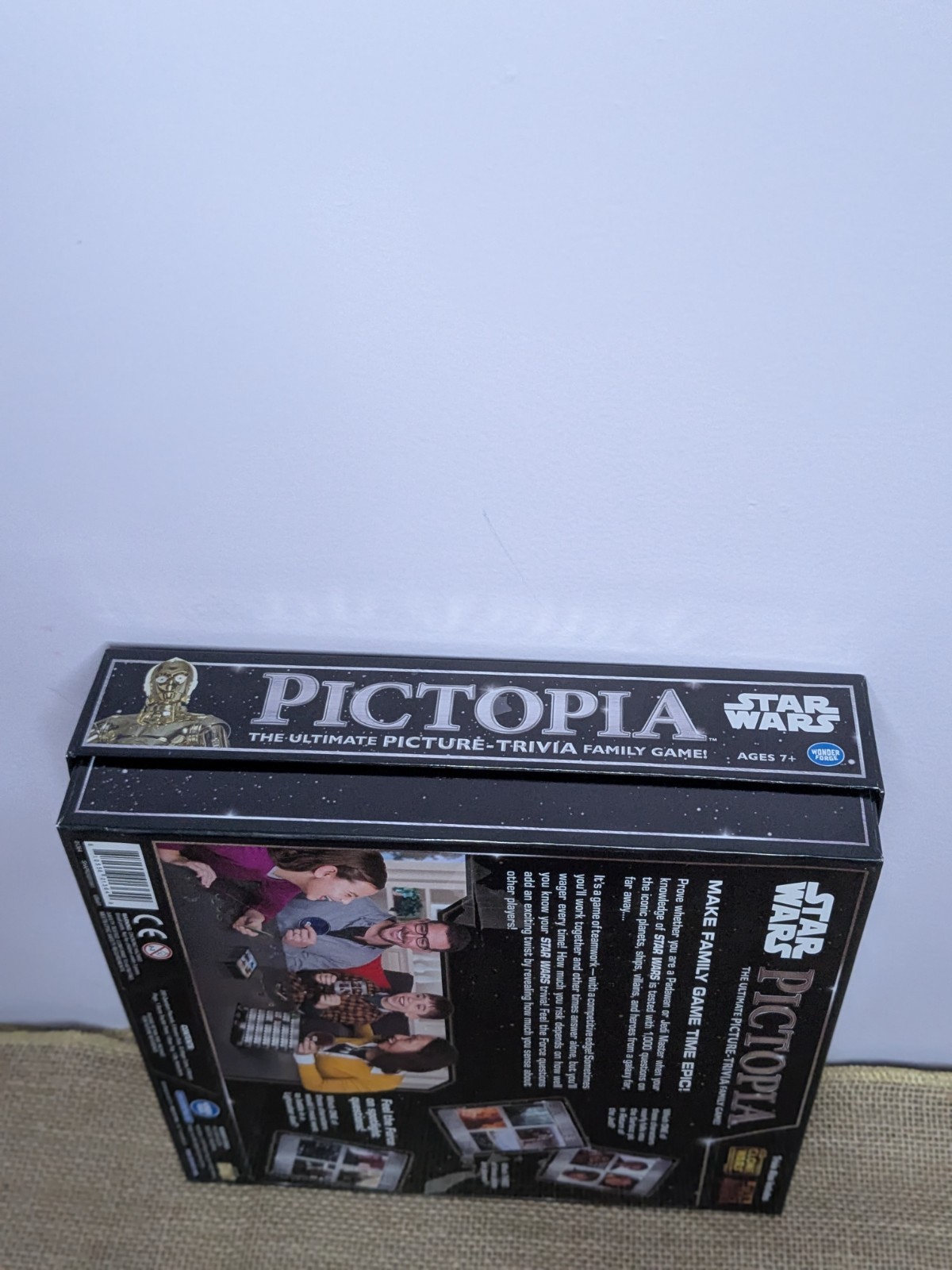 Pictopia Star Wars Complete Ultimate Picture Trivia Board Game Clone Rebels