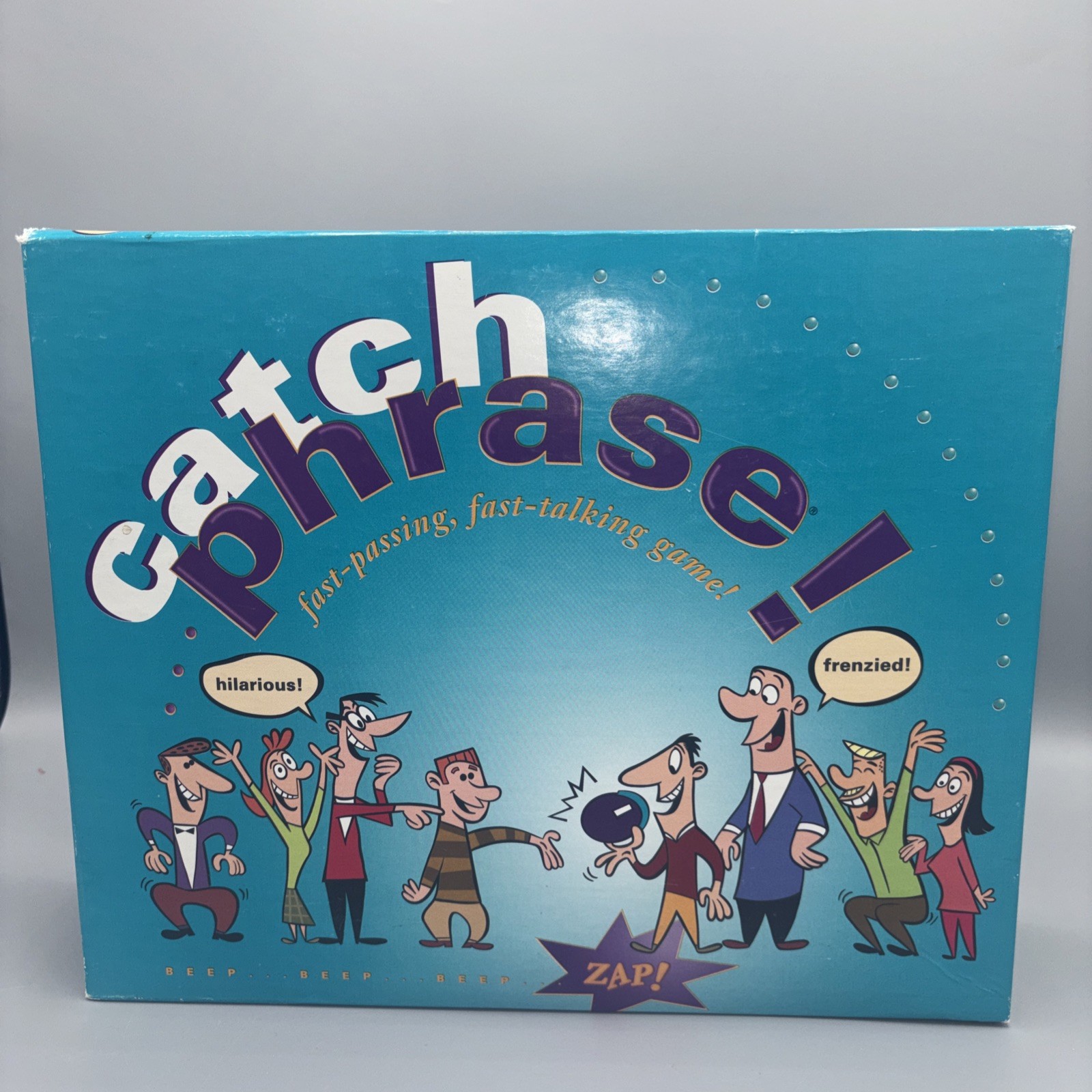 Parker Brothers Catch Phrase! Party Board Game (40320) 1994 Fast Paced Fast Talk