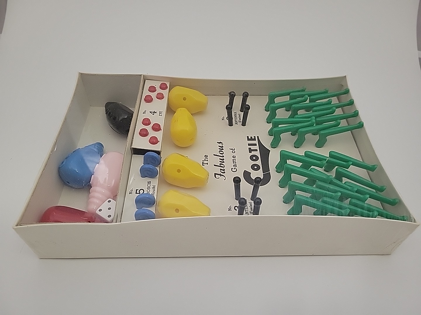 Vintage Cootie Board Game NEW & SEALED BOX Milton Bradley Original 1950s-60s NIB