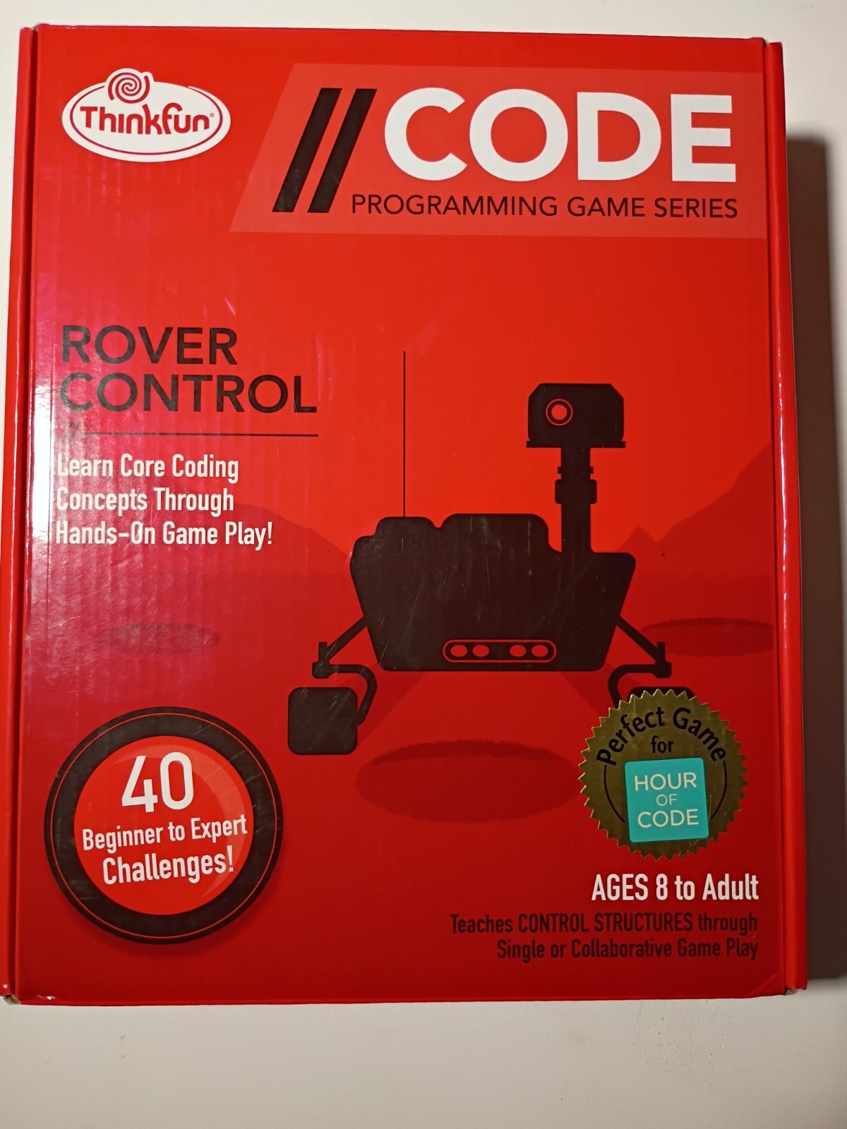 ThinkFun Code Programming Game Series Rover Control Coding Game Sealed