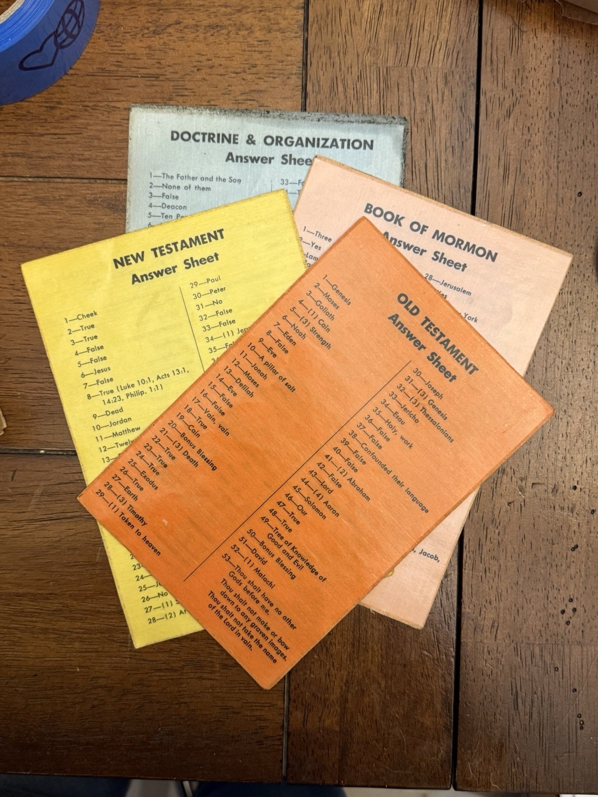 Vintage 1958 Seek LDS Quiz Game Bookcraft Mormon Trivia Card Game Retro 1950s