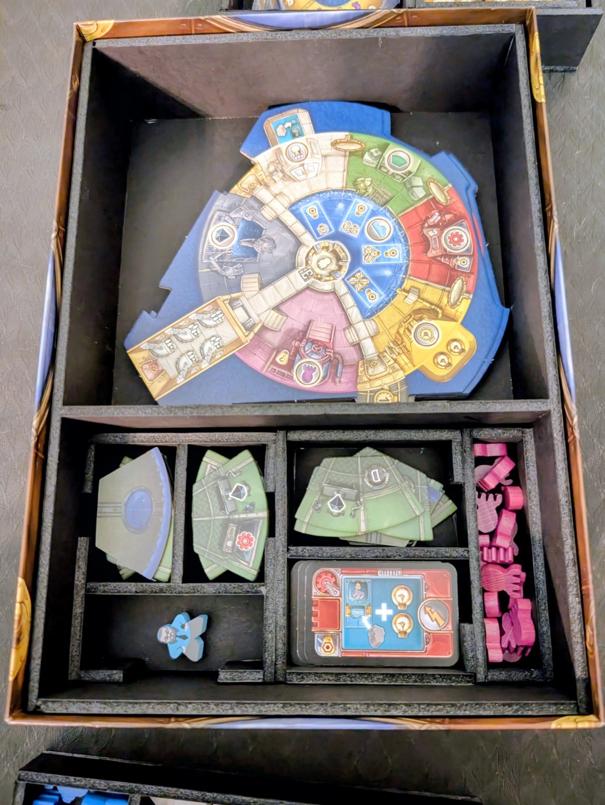 TMG AquaSphere Board Game Complete Open Box Unplayed + Foam Insert – Stefan Feld
