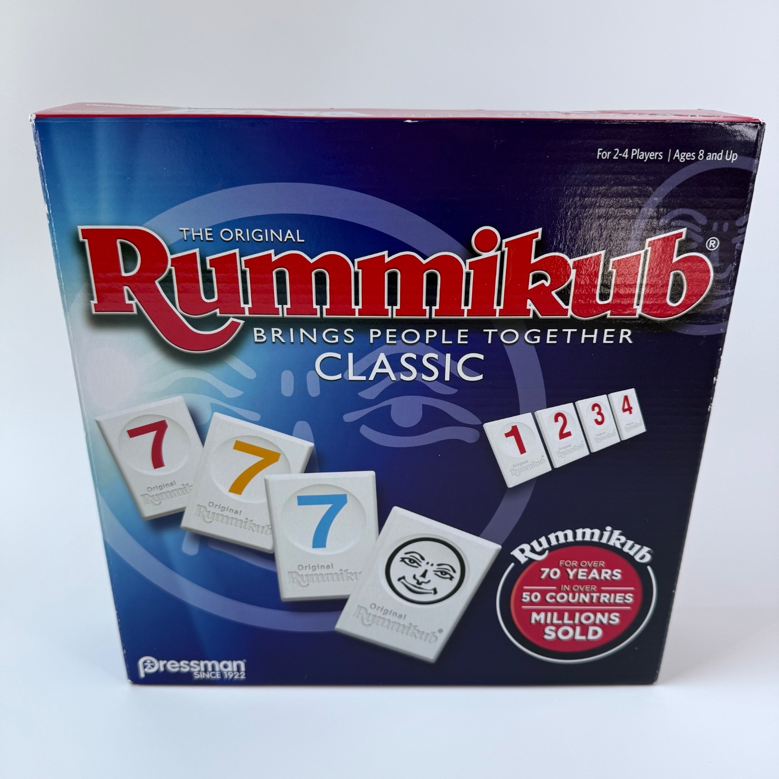The Original Rummikub Classic Edition Rummy Tile Game 2-4 Players Ages 8+