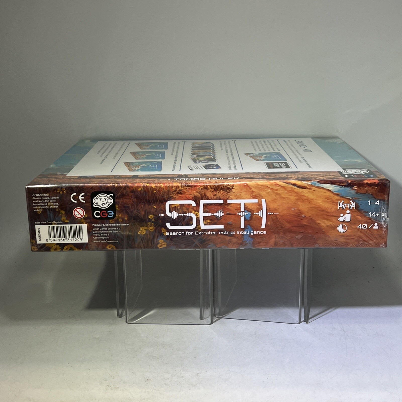 Czech Games: SETI: Search for Extraterrestrial Intelligence Game New Demo #ML