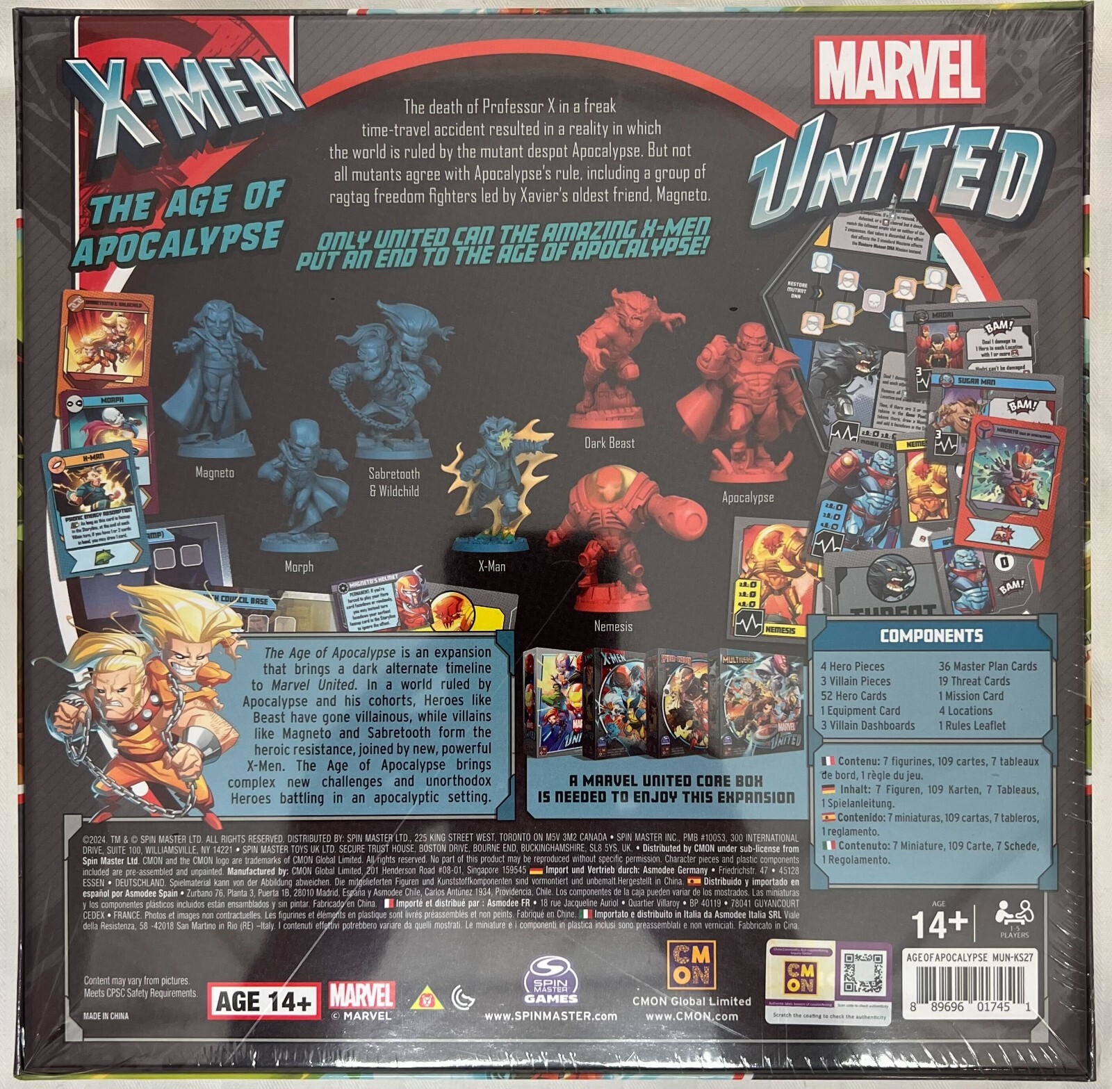 Marvel United Multiverse – X-Men The Age of Apocalypse – Kickstarter – MUN-KS27