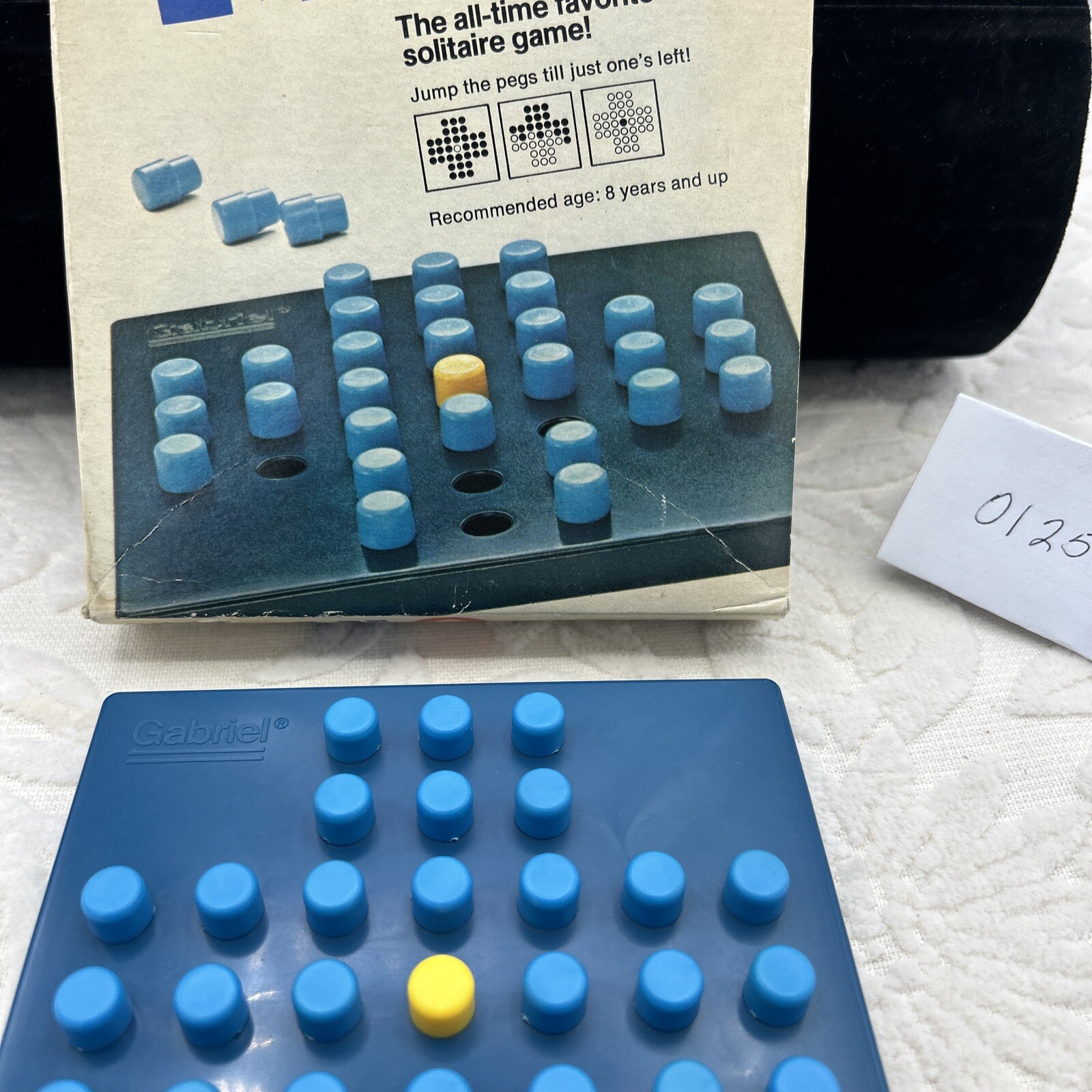 Vintage 1978 Gabriel Hi-G All Time Favorite Solitaire Game And Instructions