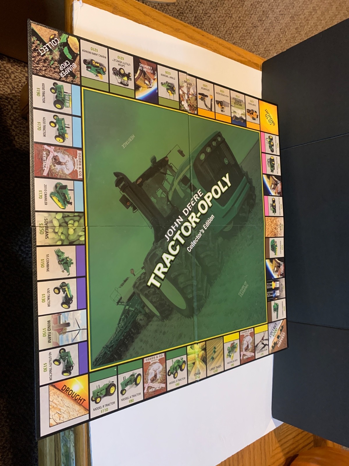 JOHN DEERE TRACTOR-OPOLY Monopoly Collector’s Edition Masterpieces Co. 2014