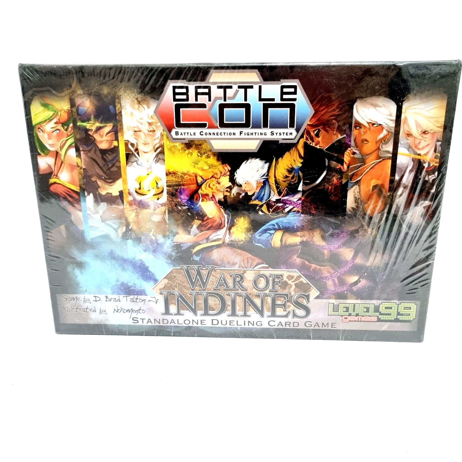 Battle Con War of Indines Duelling Card Game Level 99 Games Card 2014 Board Game