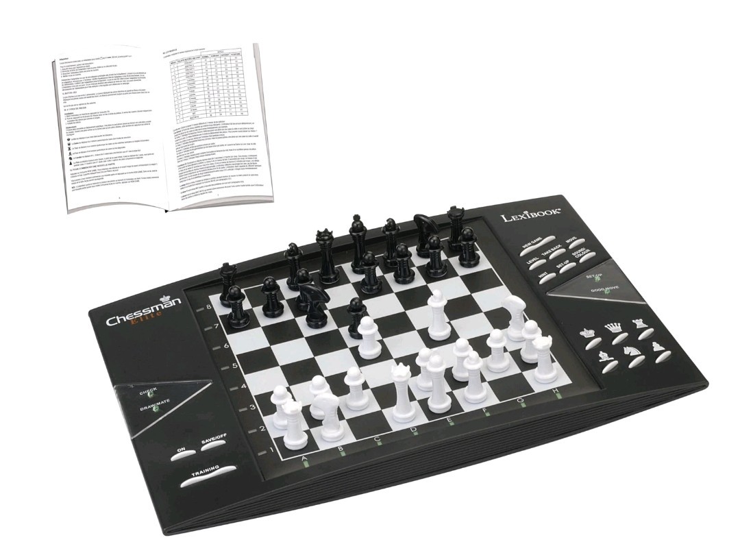 Chessman® Elite, Interactive Electronic Chess Game With +64 Levels of D