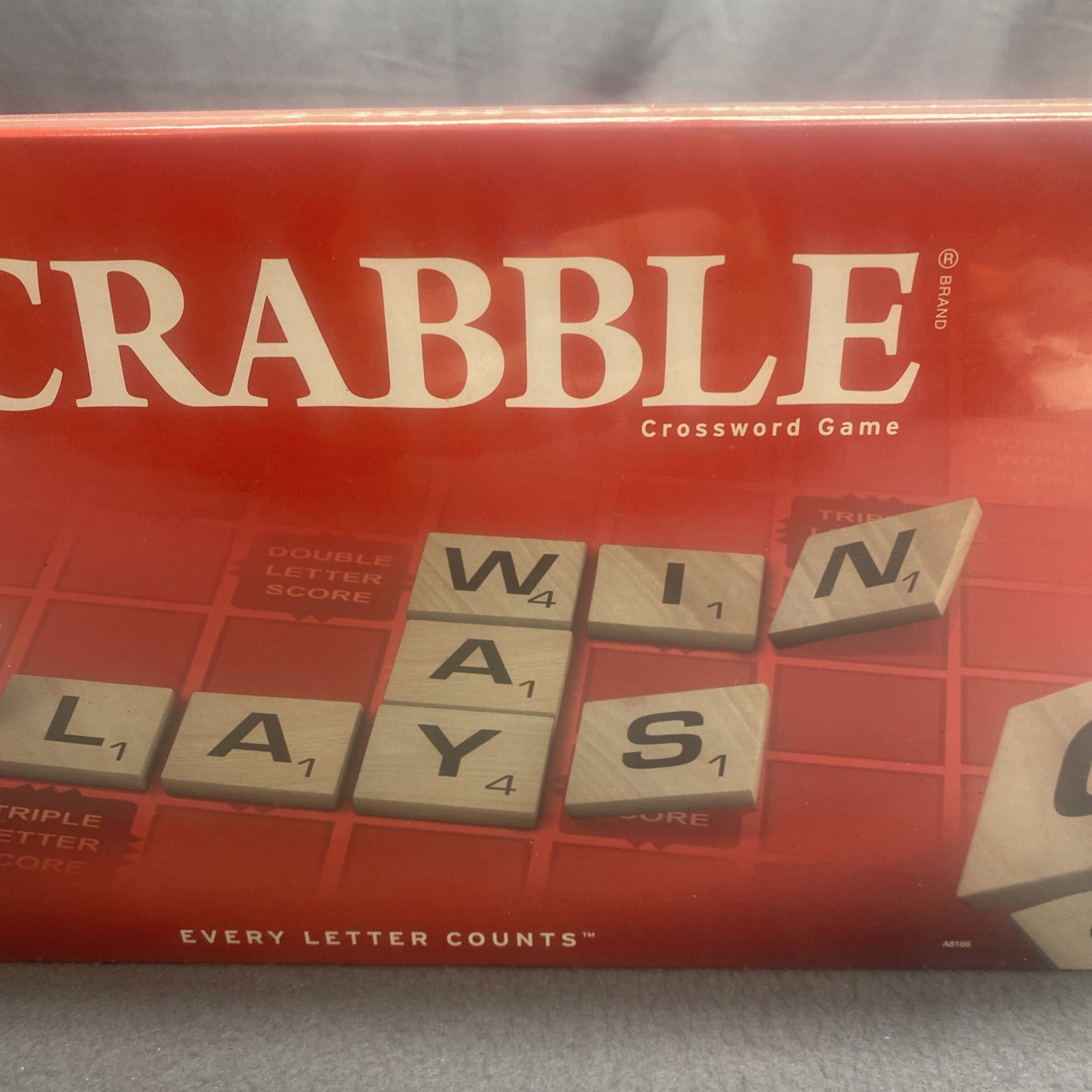 Hasbro Scrabble Game A8166 Made In USA Brand New Sealed Hasbro Gaming Free Ship